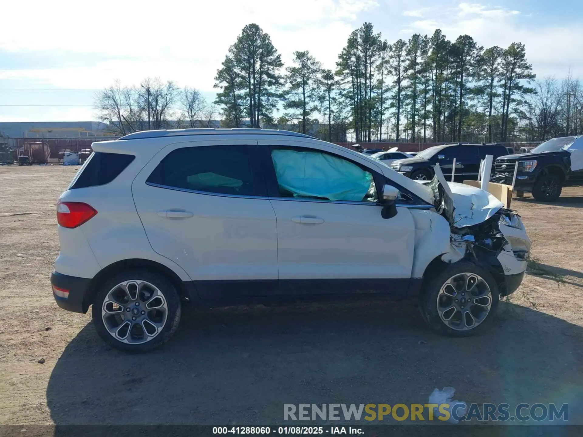 12 Photograph of a damaged car MAJ6S3KL6LC349007 FORD ECOSPORT 2020