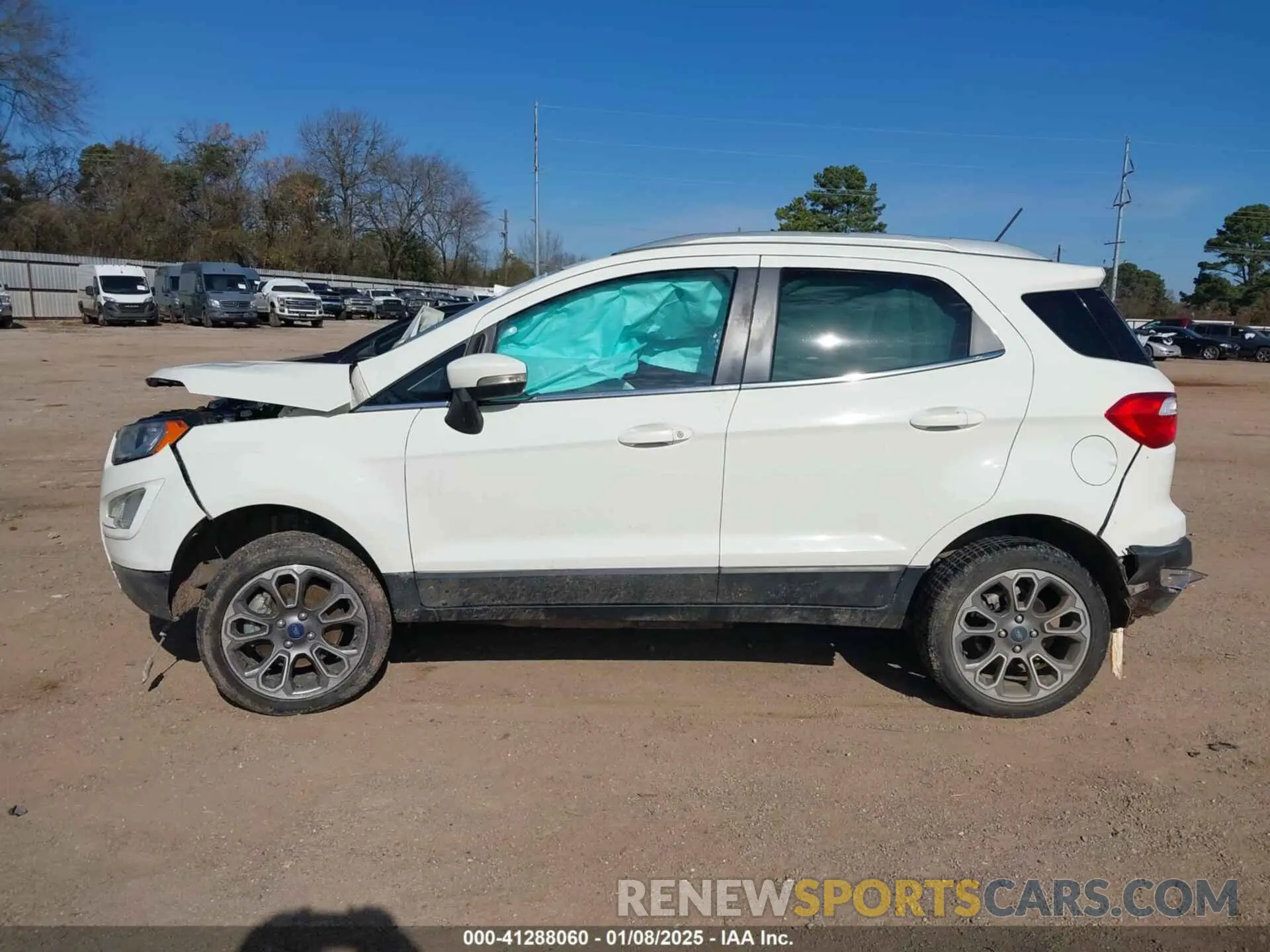 13 Photograph of a damaged car MAJ6S3KL6LC349007 FORD ECOSPORT 2020
