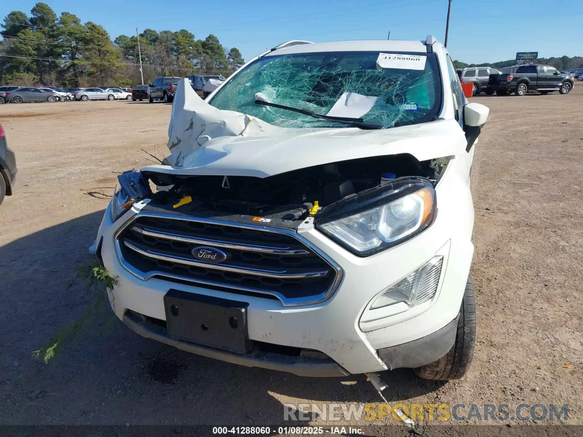 16 Photograph of a damaged car MAJ6S3KL6LC349007 FORD ECOSPORT 2020