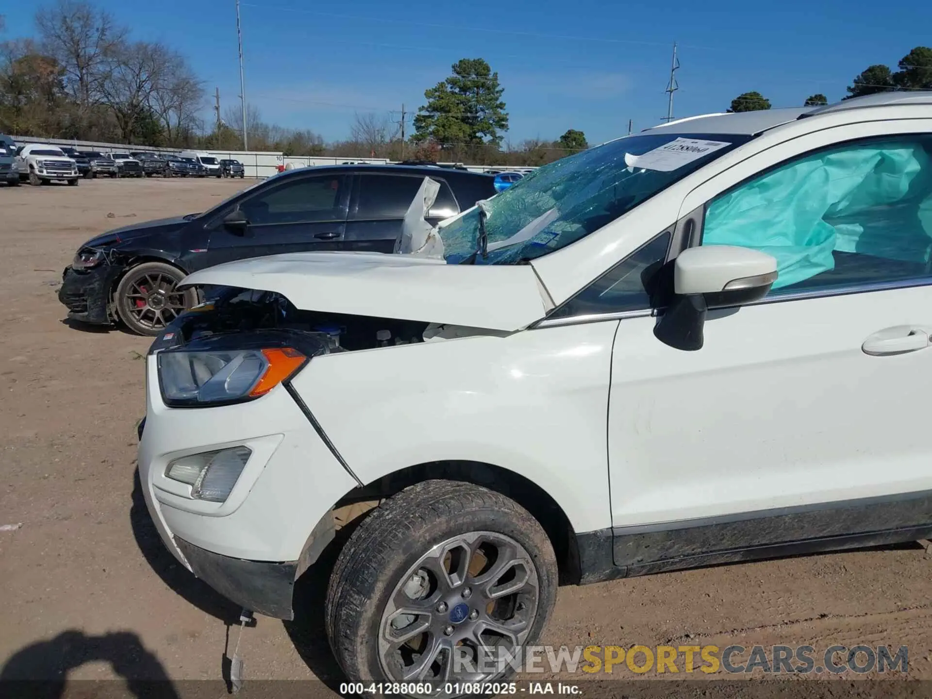 17 Photograph of a damaged car MAJ6S3KL6LC349007 FORD ECOSPORT 2020