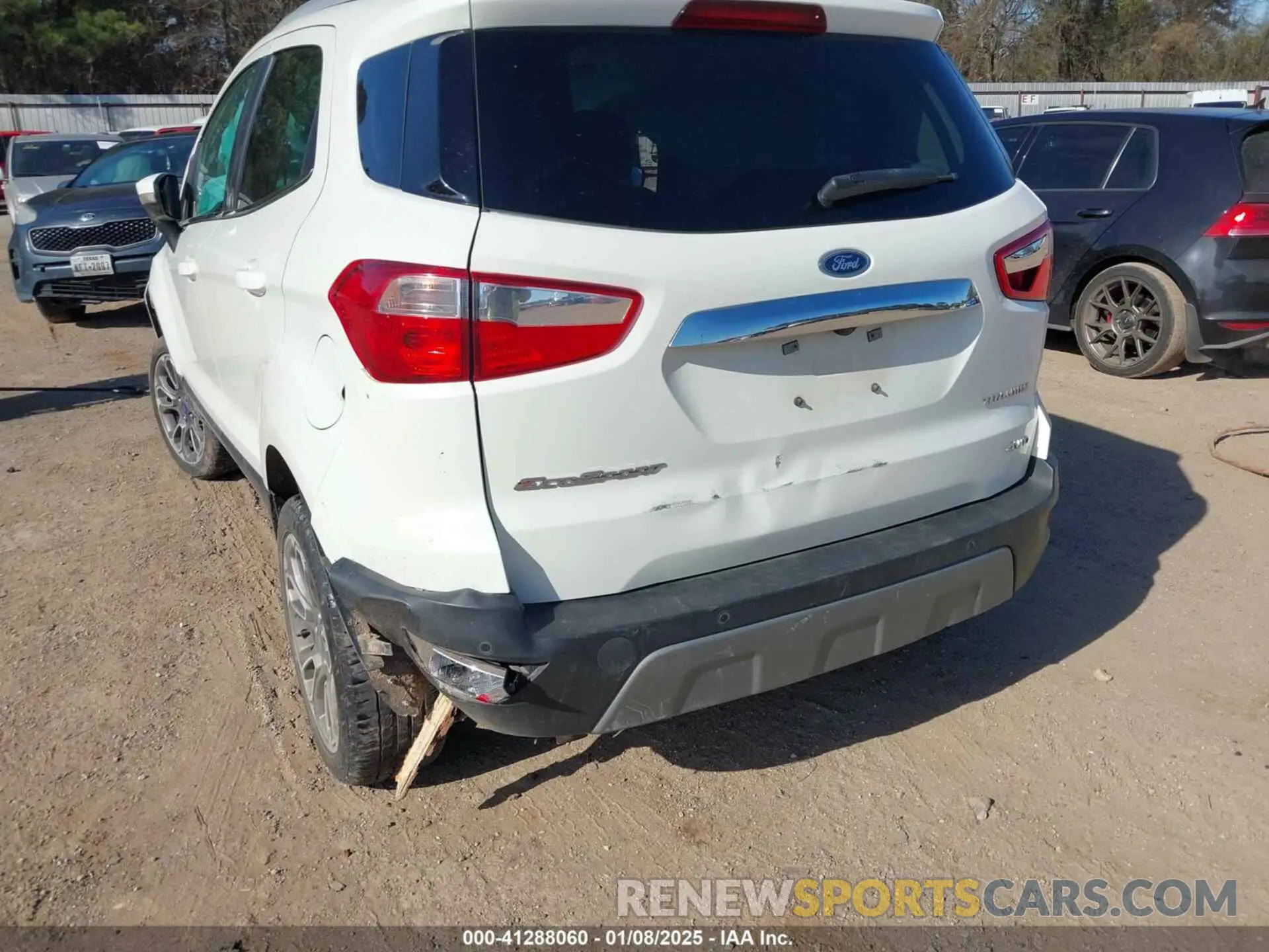 18 Photograph of a damaged car MAJ6S3KL6LC349007 FORD ECOSPORT 2020
