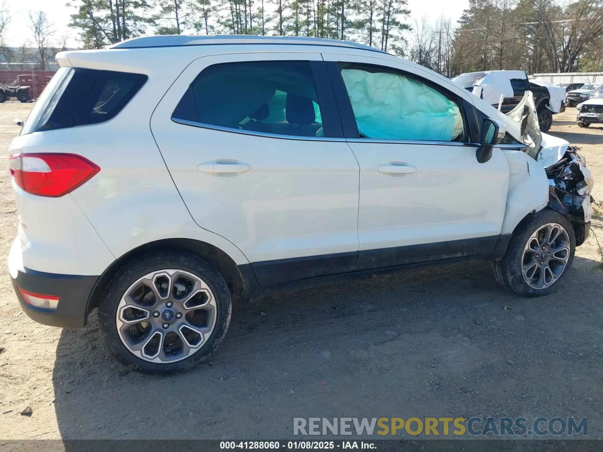 19 Photograph of a damaged car MAJ6S3KL6LC349007 FORD ECOSPORT 2020
