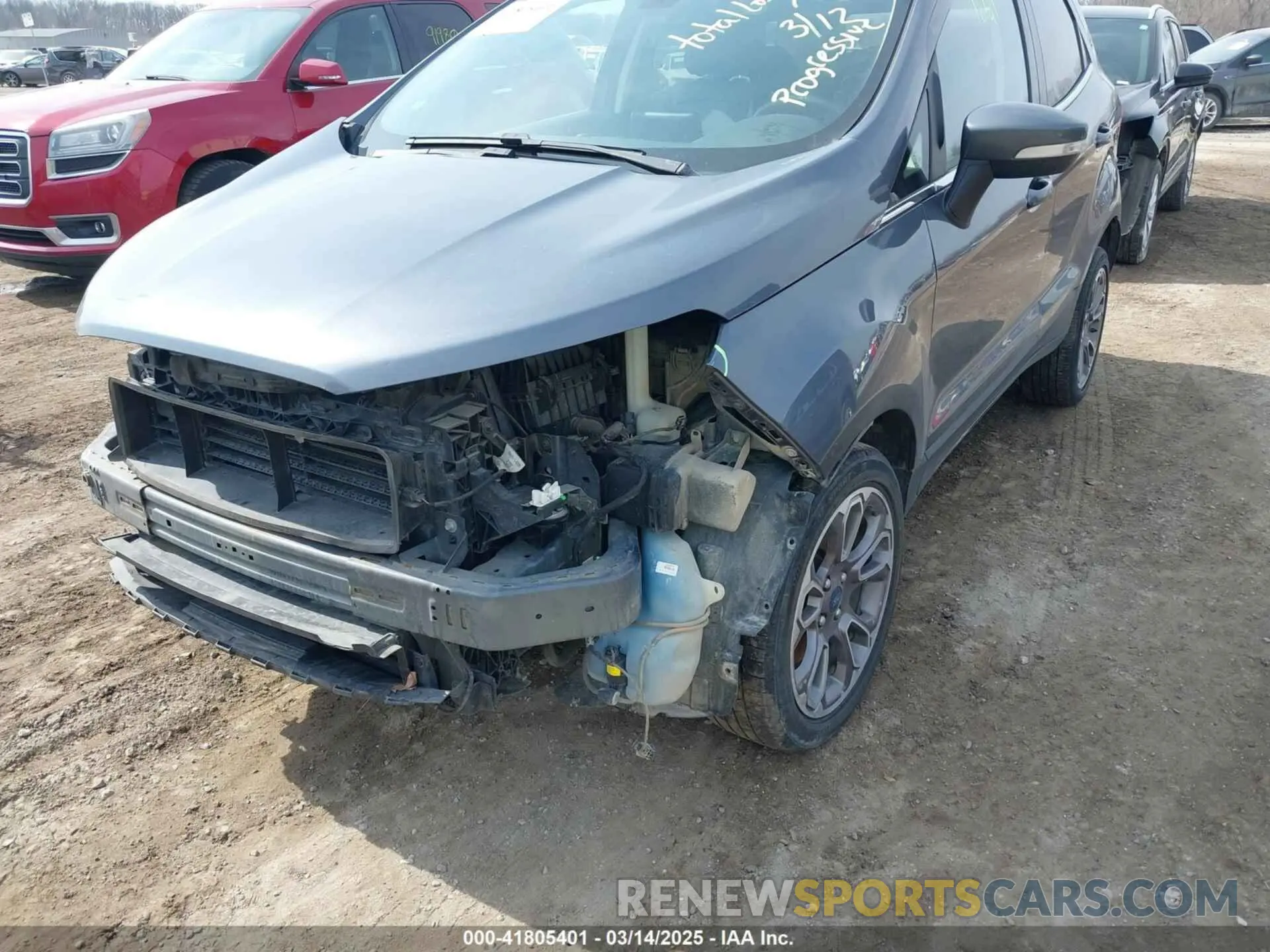 12 Photograph of a damaged car MAJ6S3KL7LC339375 FORD ECOSPORT 2020