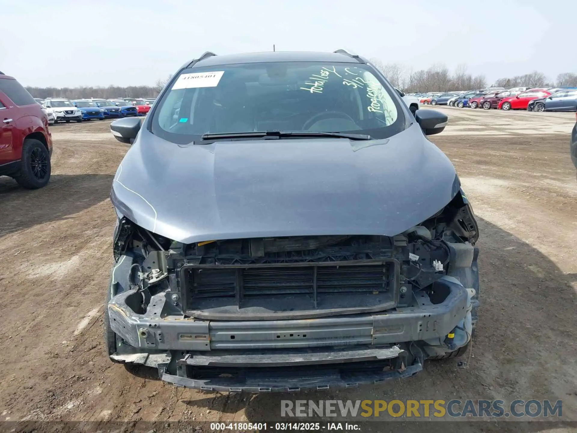 13 Photograph of a damaged car MAJ6S3KL7LC339375 FORD ECOSPORT 2020