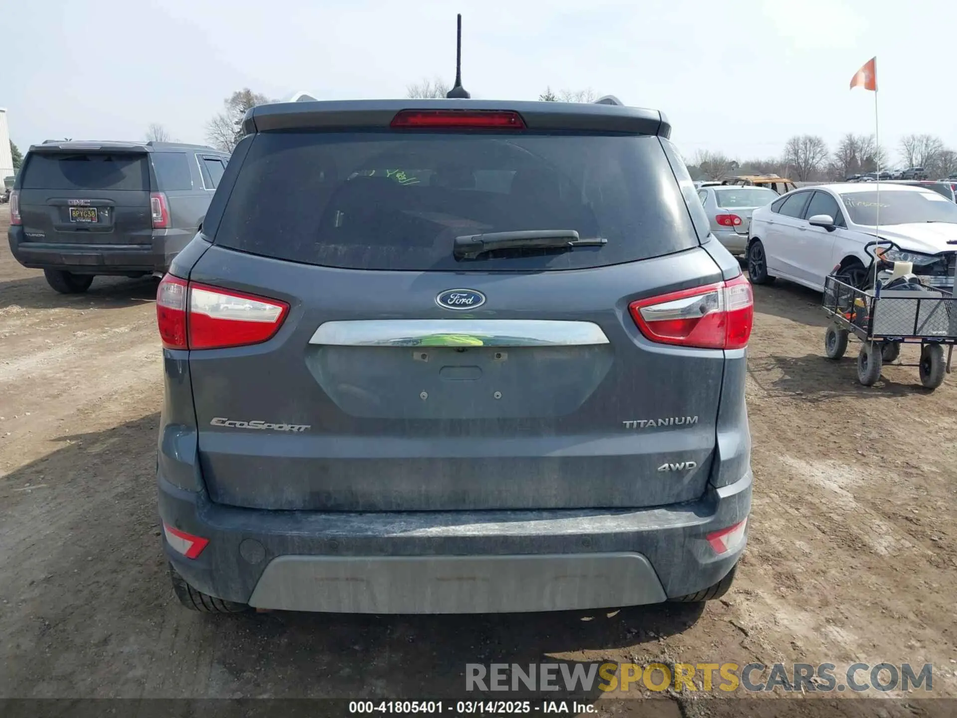 17 Photograph of a damaged car MAJ6S3KL7LC339375 FORD ECOSPORT 2020