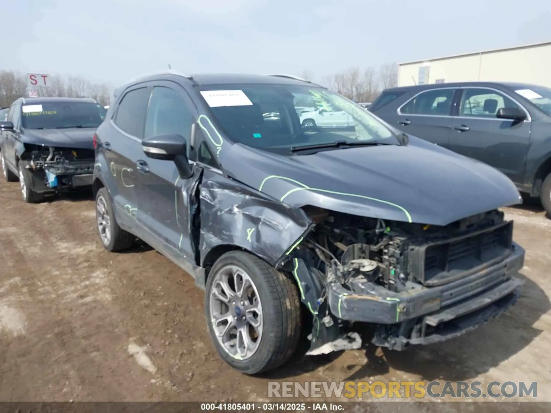 18 Photograph of a damaged car MAJ6S3KL7LC339375 FORD ECOSPORT 2020
