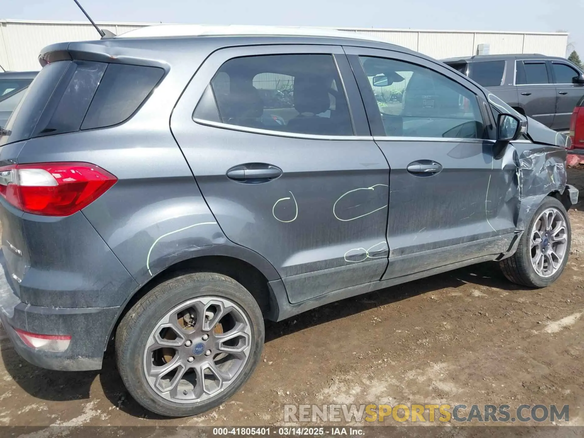 19 Photograph of a damaged car MAJ6S3KL7LC339375 FORD ECOSPORT 2020