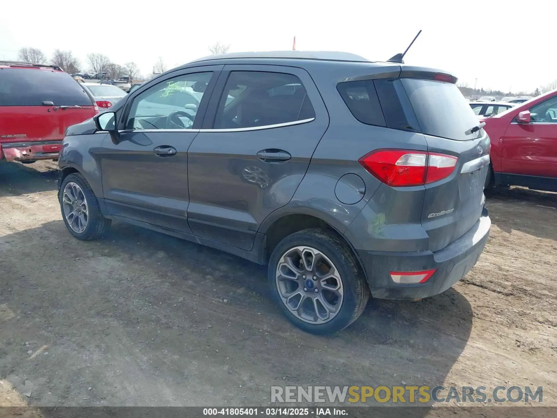 3 Photograph of a damaged car MAJ6S3KL7LC339375 FORD ECOSPORT 2020