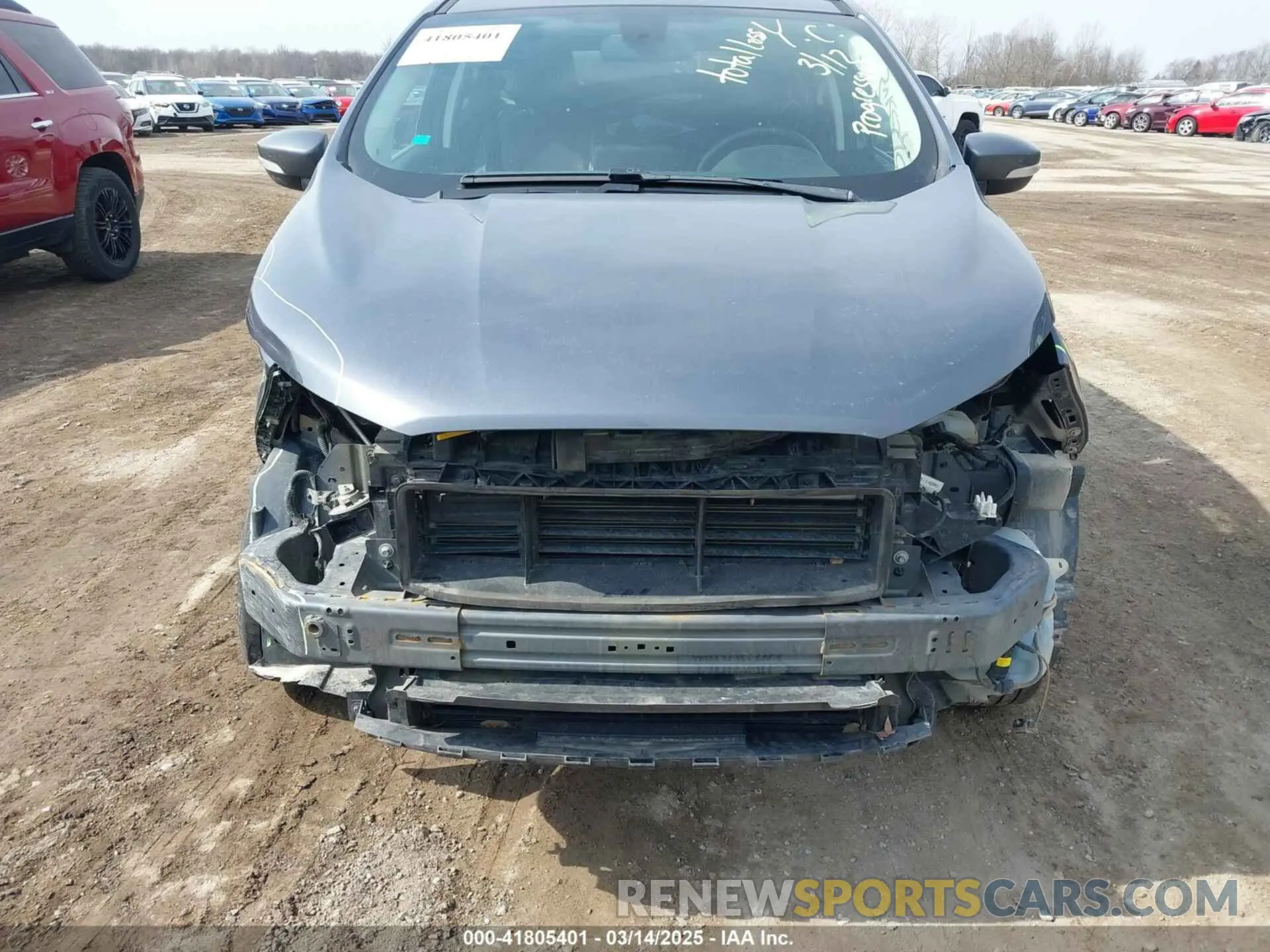 6 Photograph of a damaged car MAJ6S3KL7LC339375 FORD ECOSPORT 2020