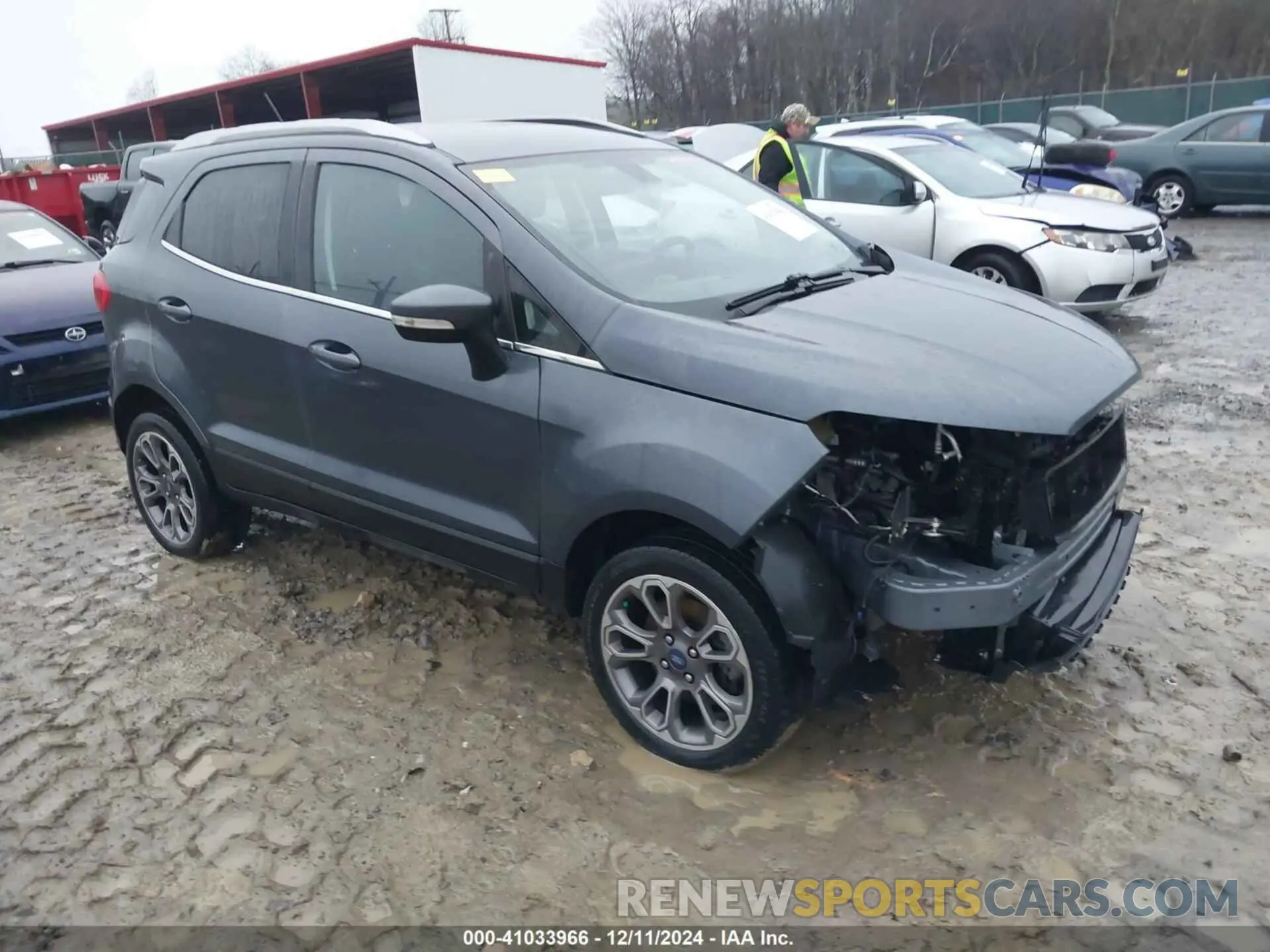 1 Photograph of a damaged car MAJ6S3KL8LC363135 FORD ECOSPORT 2020