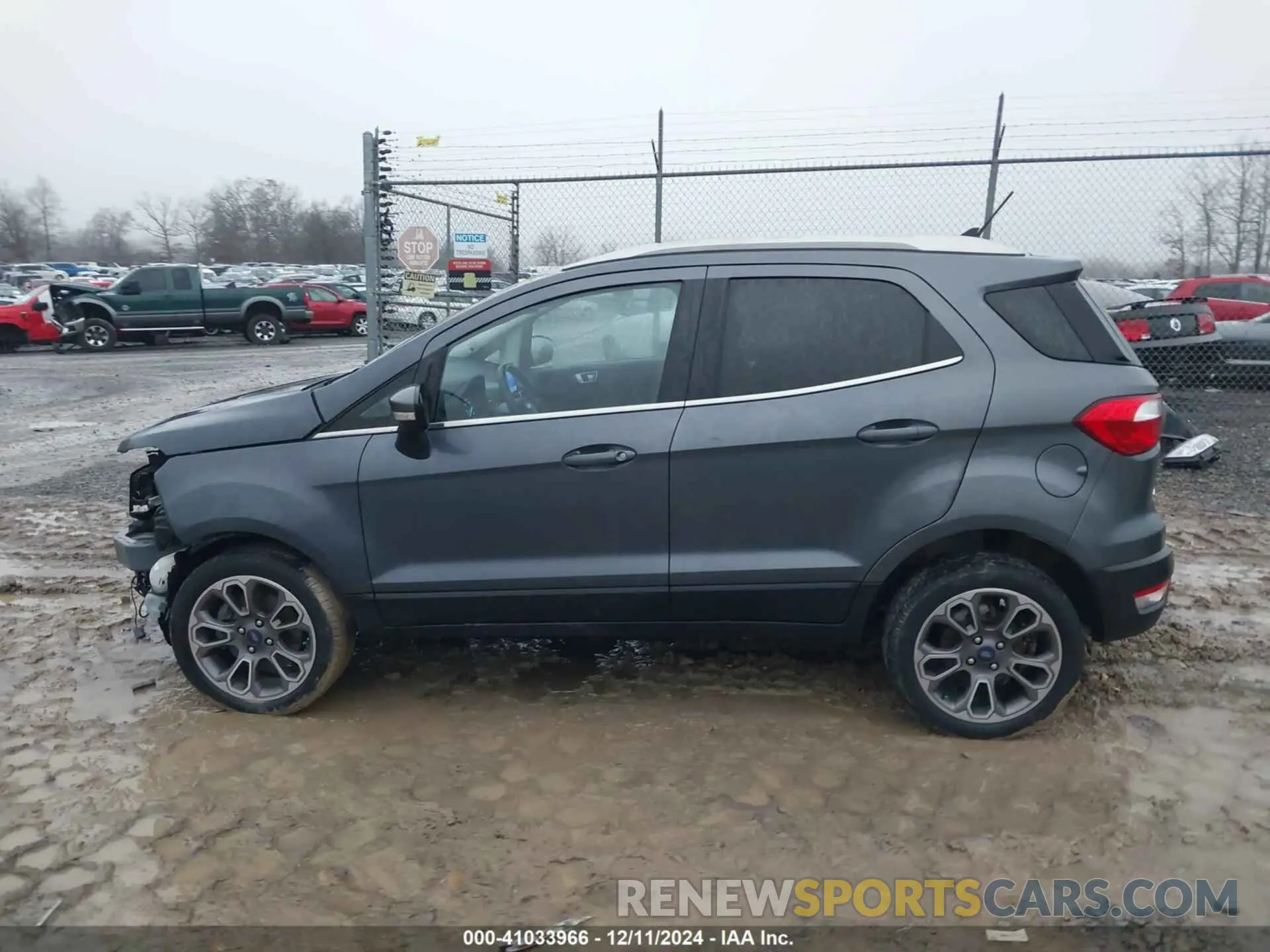 15 Photograph of a damaged car MAJ6S3KL8LC363135 FORD ECOSPORT 2020