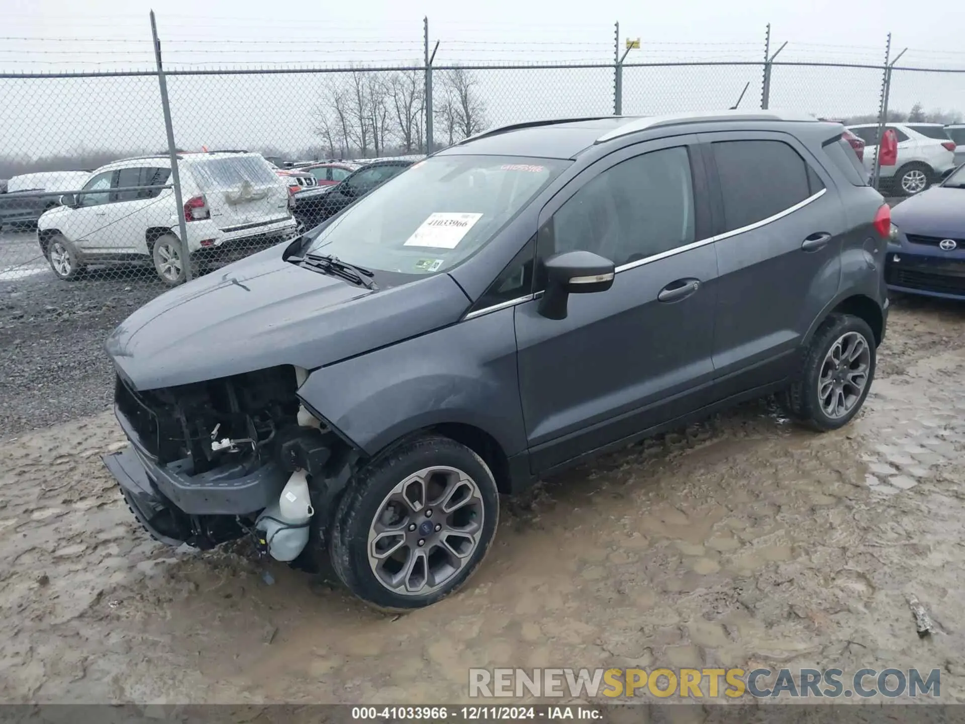 2 Photograph of a damaged car MAJ6S3KL8LC363135 FORD ECOSPORT 2020