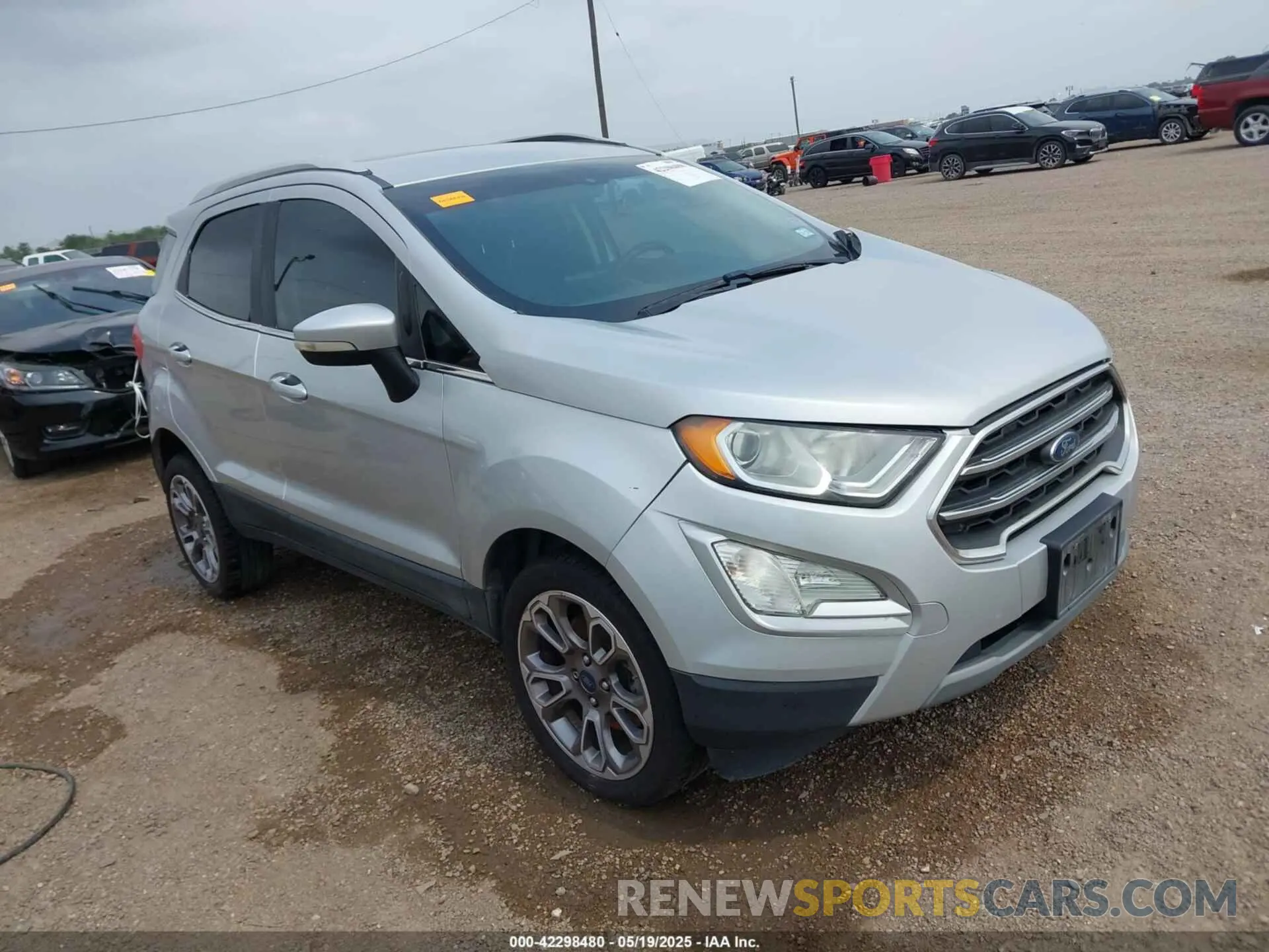 1 Photograph of a damaged car MAJ6S3KL9LC316308 FORD ECOSPORT 2020