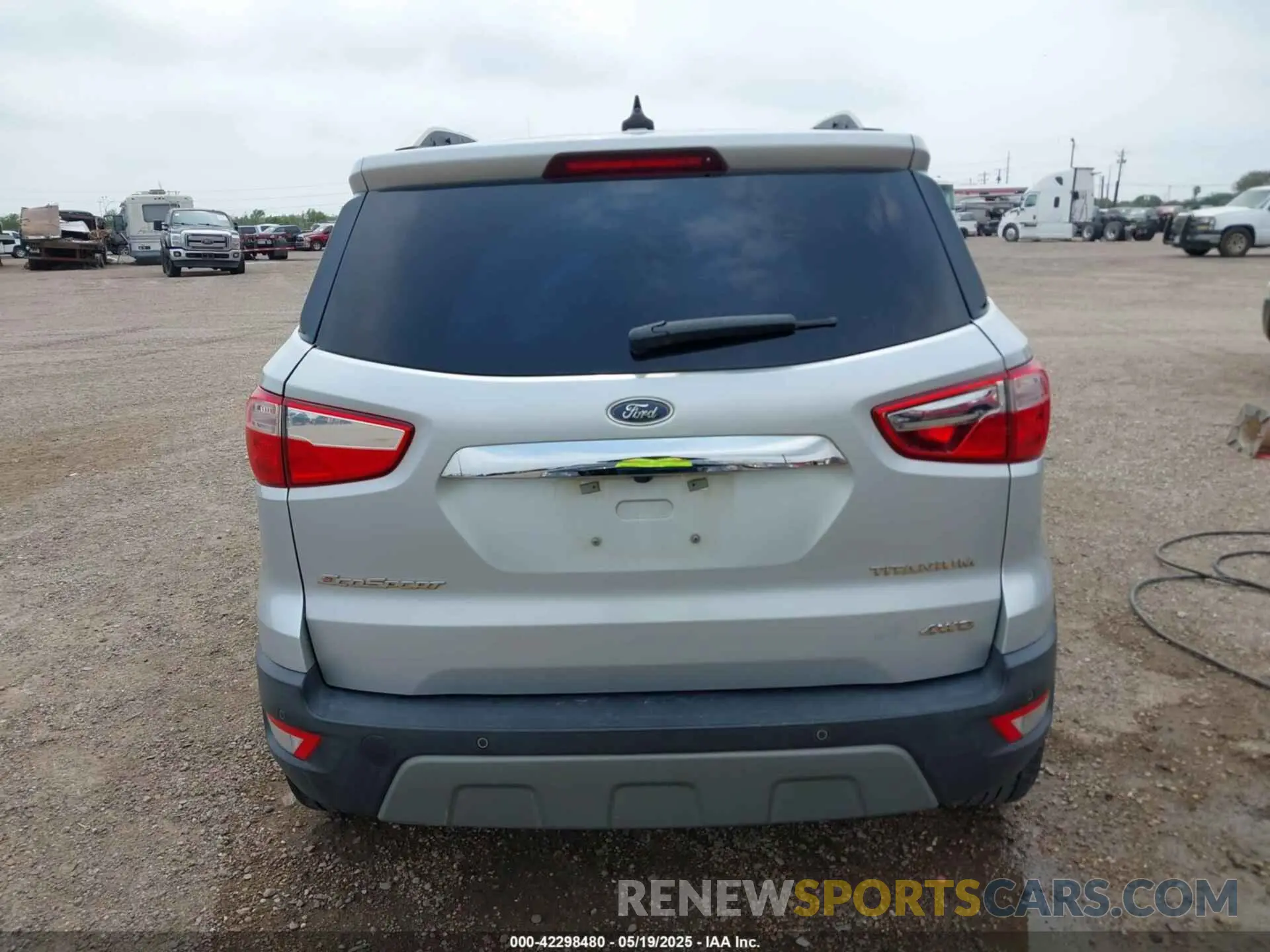 16 Photograph of a damaged car MAJ6S3KL9LC316308 FORD ECOSPORT 2020