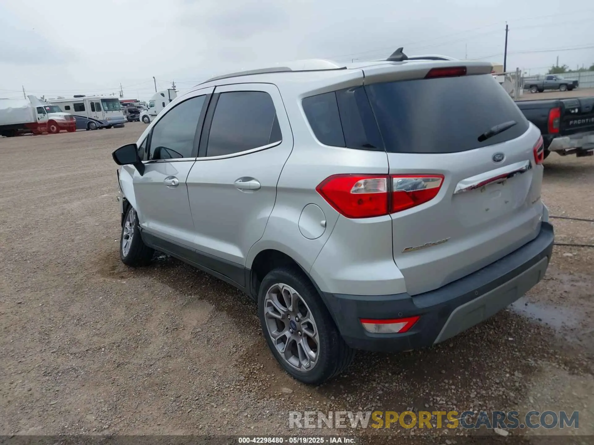 3 Photograph of a damaged car MAJ6S3KL9LC316308 FORD ECOSPORT 2020