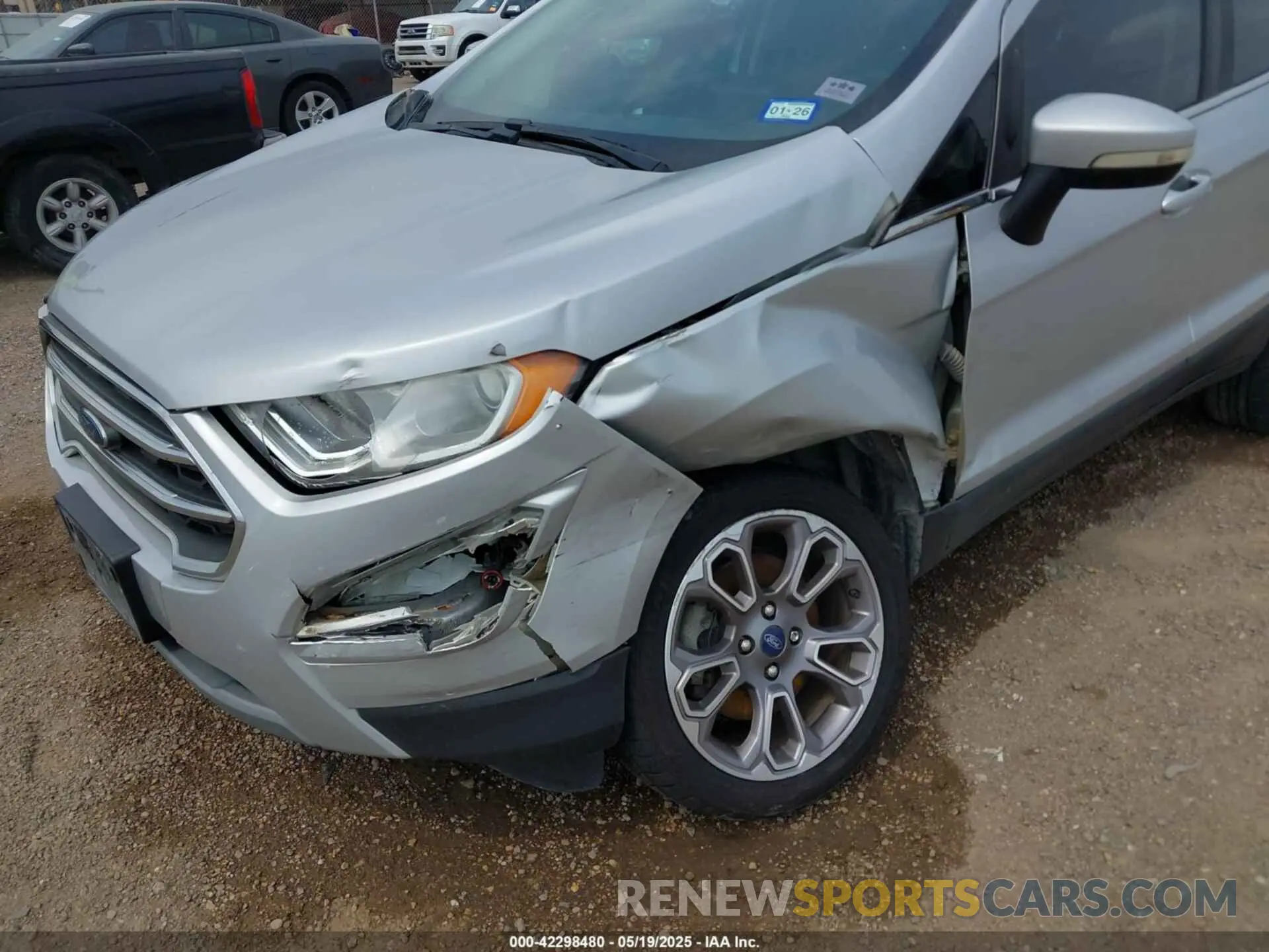 6 Photograph of a damaged car MAJ6S3KL9LC316308 FORD ECOSPORT 2020