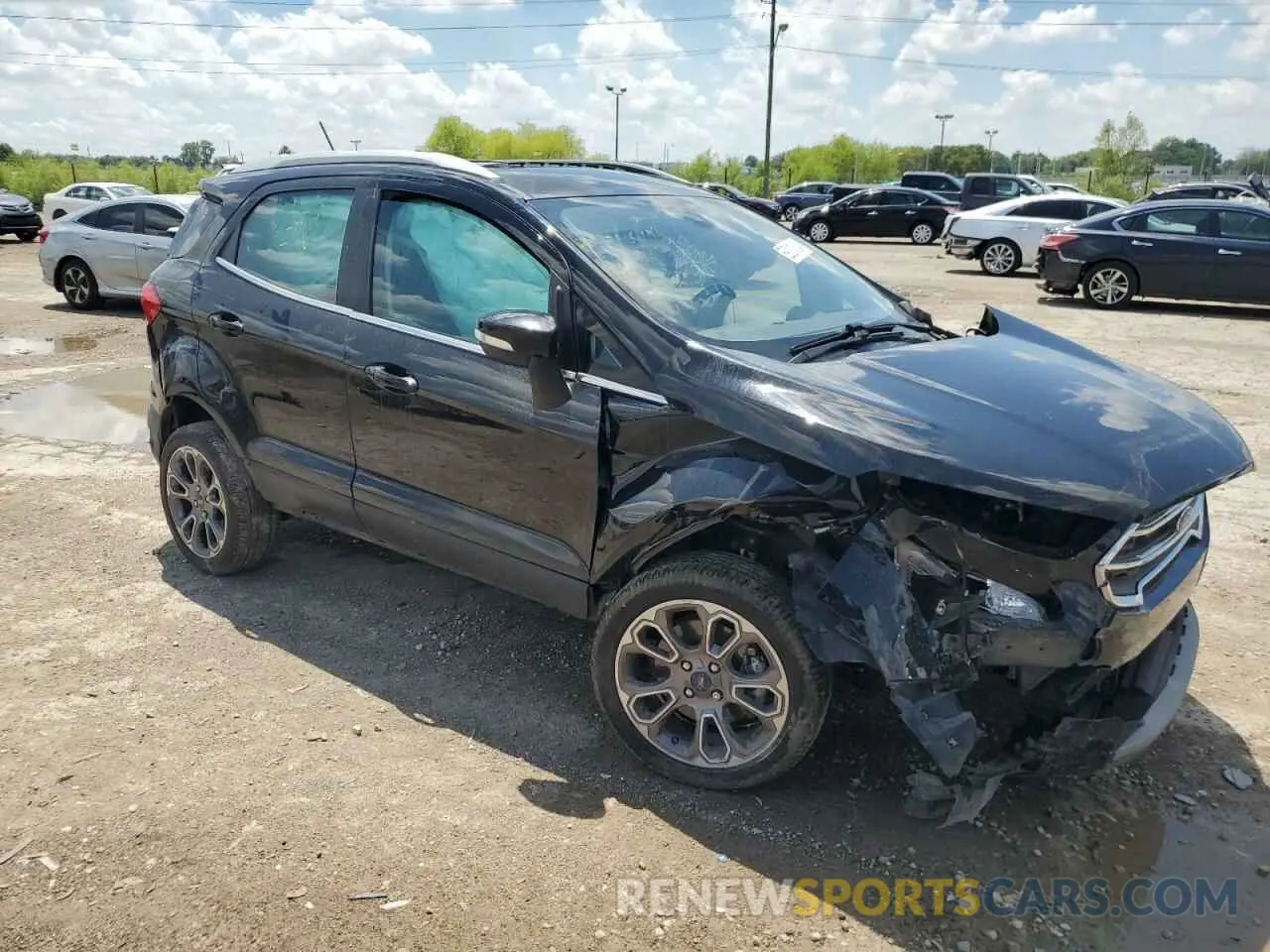 4 Photograph of a damaged car MAJ6S3KL9LC336476 FORD ECOSPORT 2020