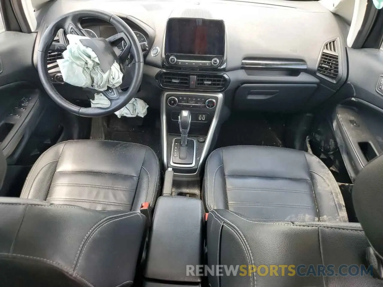 8 Photograph of a damaged car MAJ6S3KL9LC336476 FORD ECOSPORT 2020