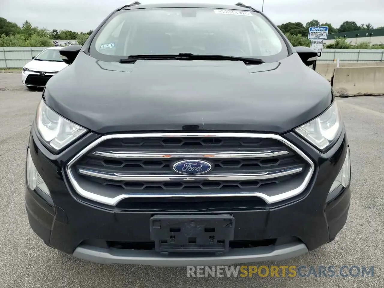 5 Photograph of a damaged car MAJ6S3KL9LC361409 FORD ECOSPORT 2020