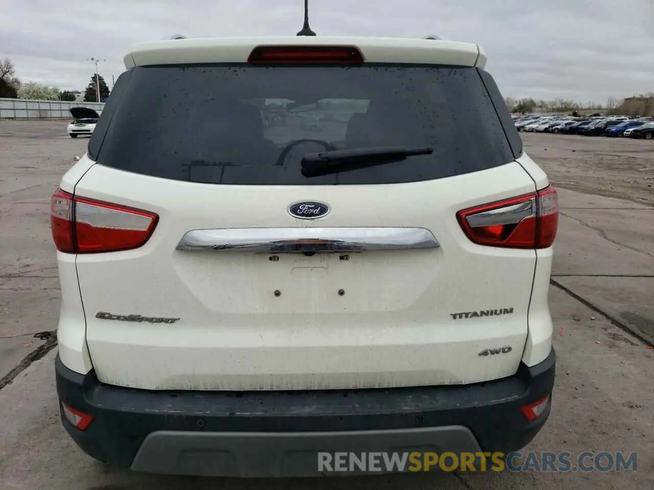 6 Photograph of a damaged car MAJ6S3KLXLC347132 FORD ECOSPORT 2020