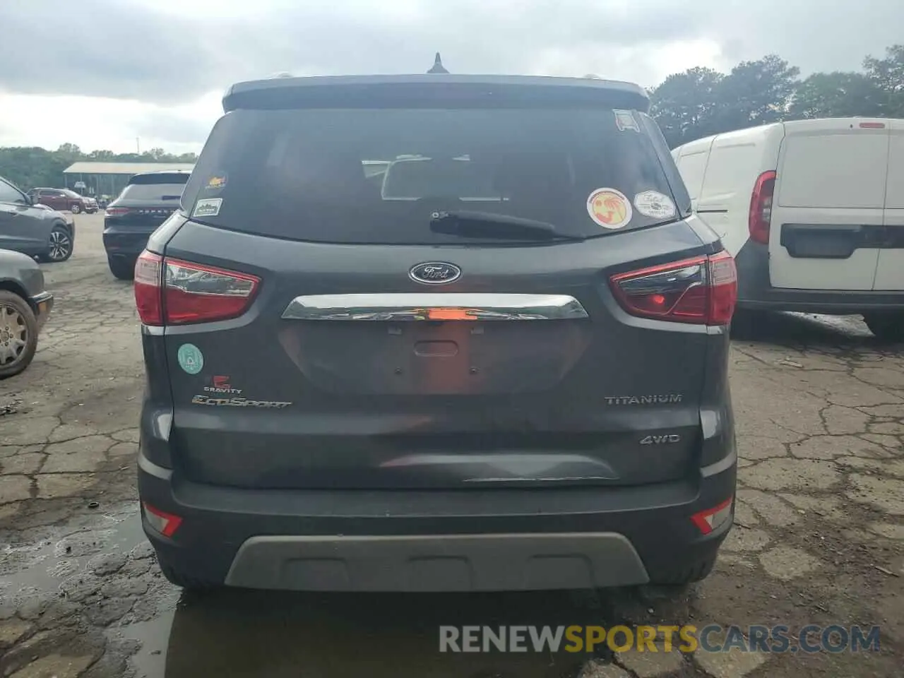 6 Photograph of a damaged car MAJ6S3KLXLC367557 FORD ECOSPORT 2020