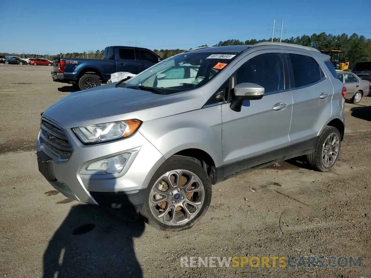1 Photograph of a damaged car MAJ6S3KLXLC367591 FORD ECOSPORT 2020