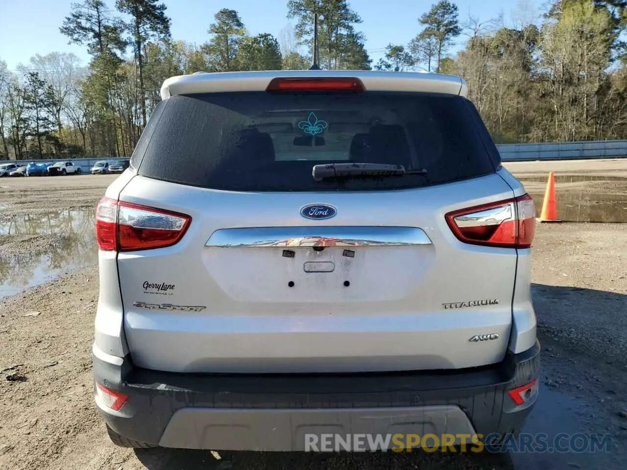 6 Photograph of a damaged car MAJ6S3KLXLC367591 FORD ECOSPORT 2020