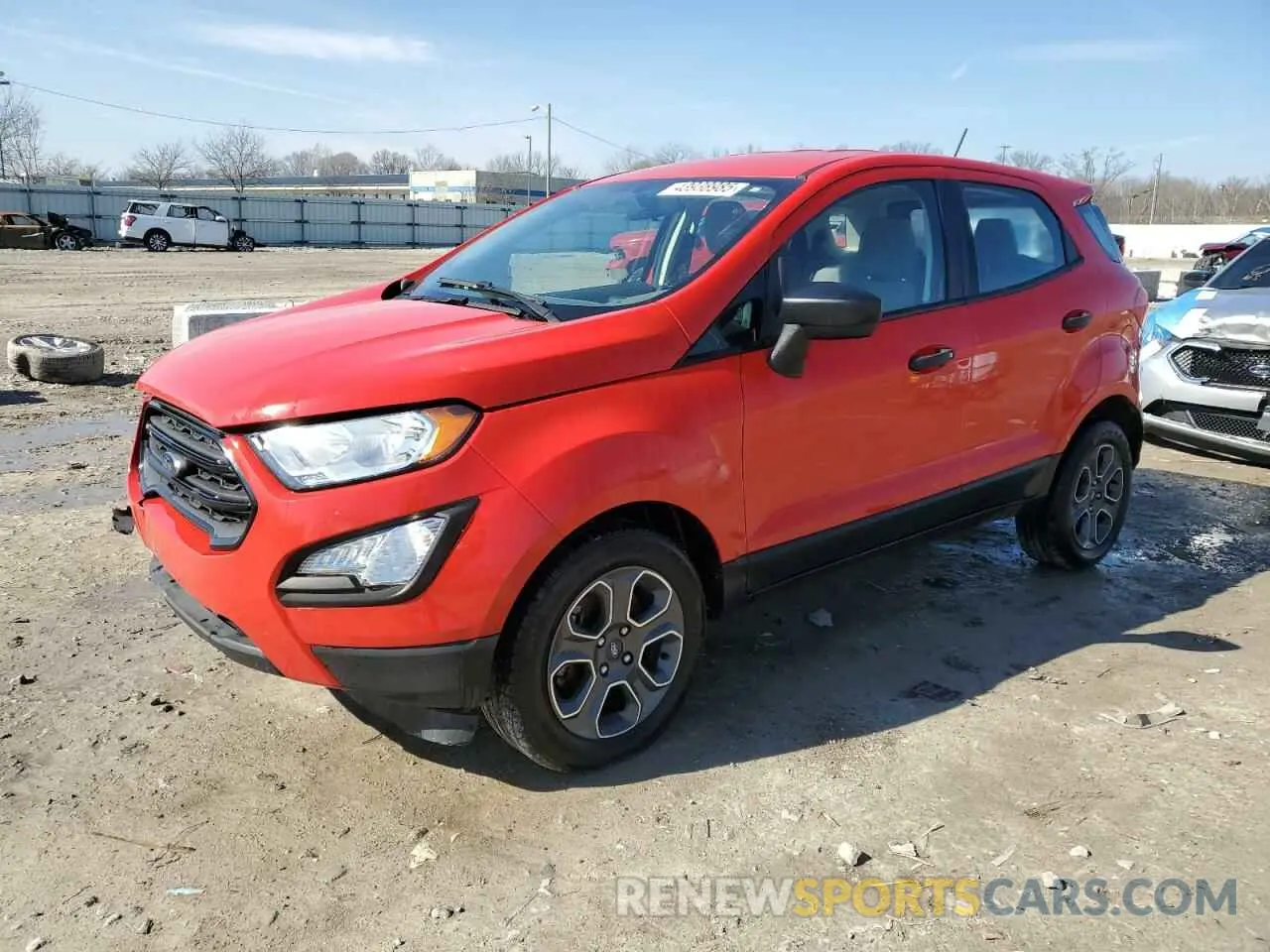 1 Photograph of a damaged car MAJ3S2FE0MC412998 FORD ECOSPORT 2021