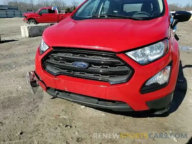 13 Photograph of a damaged car MAJ3S2FE0MC412998 FORD ECOSPORT 2021