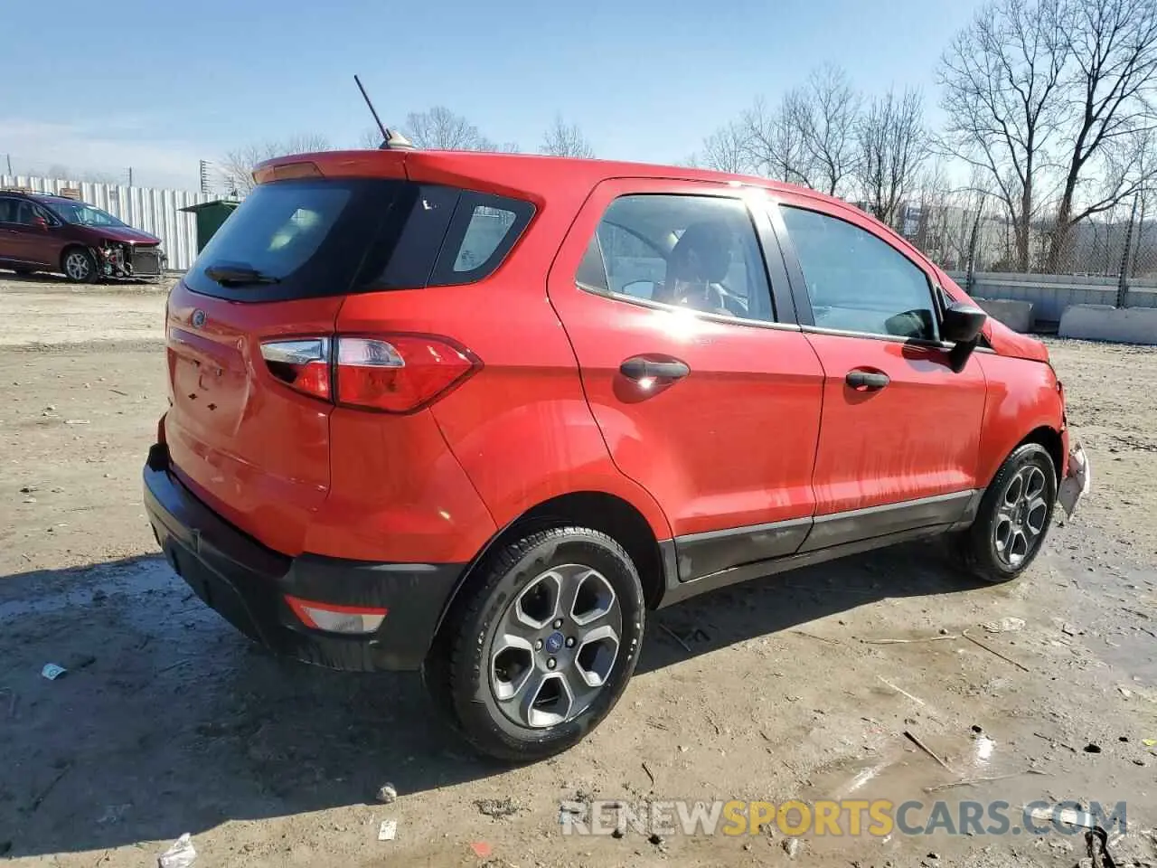3 Photograph of a damaged car MAJ3S2FE0MC412998 FORD ECOSPORT 2021