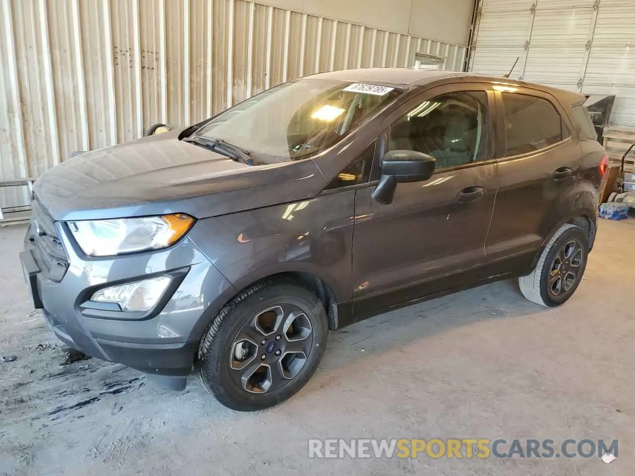 1 Photograph of a damaged car MAJ3S2FE0MC438226 FORD ECOSPORT 2021