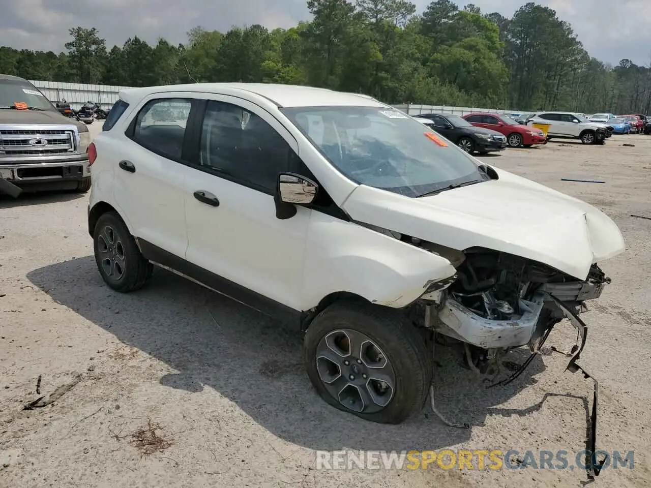 4 Photograph of a damaged car MAJ3S2FE0MC438355 FORD ECOSPORT 2021