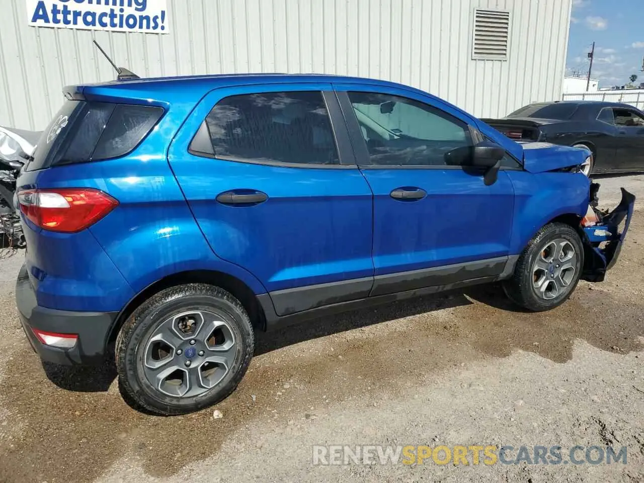 3 Photograph of a damaged car MAJ3S2FE1MC399131 FORD ECOSPORT 2021