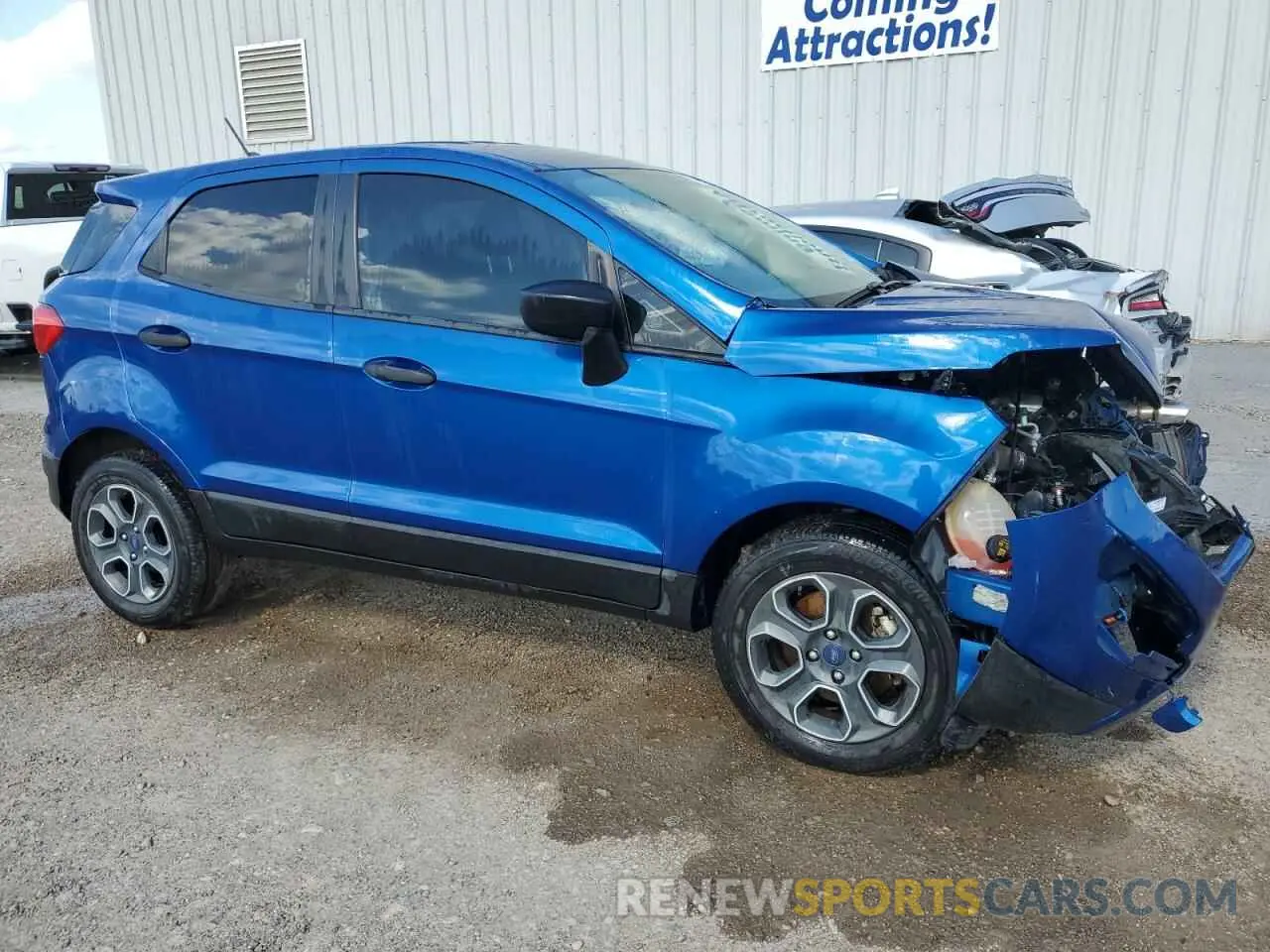 4 Photograph of a damaged car MAJ3S2FE1MC399131 FORD ECOSPORT 2021