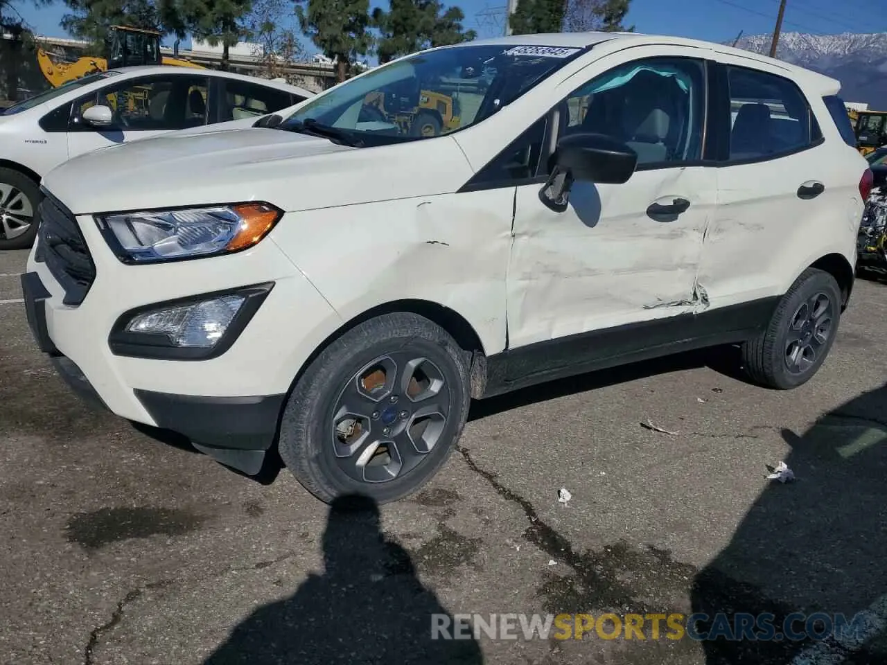 1 Photograph of a damaged car MAJ3S2FE1MC418048 FORD ECOSPORT 2021