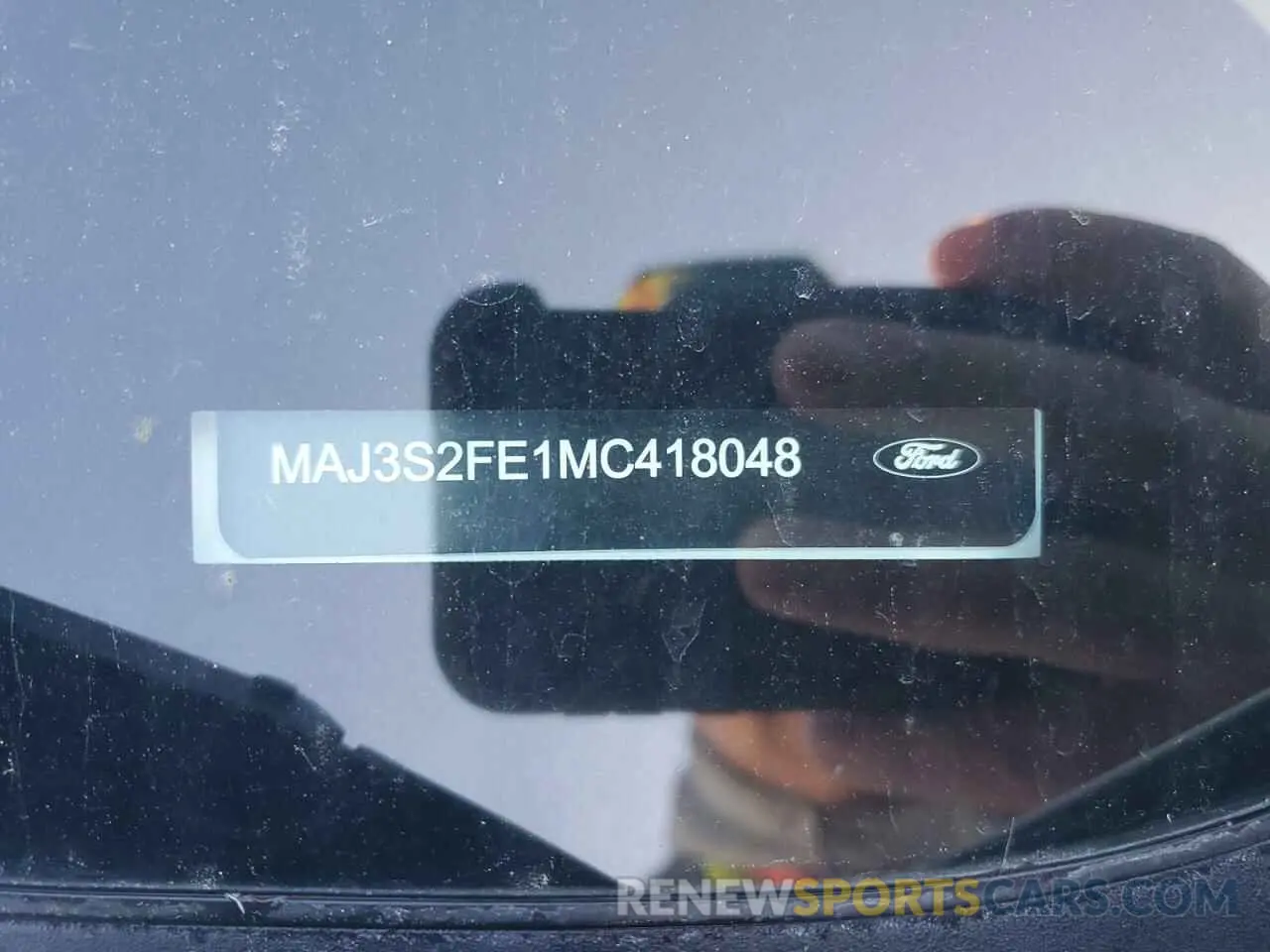 13 Photograph of a damaged car MAJ3S2FE1MC418048 FORD ECOSPORT 2021