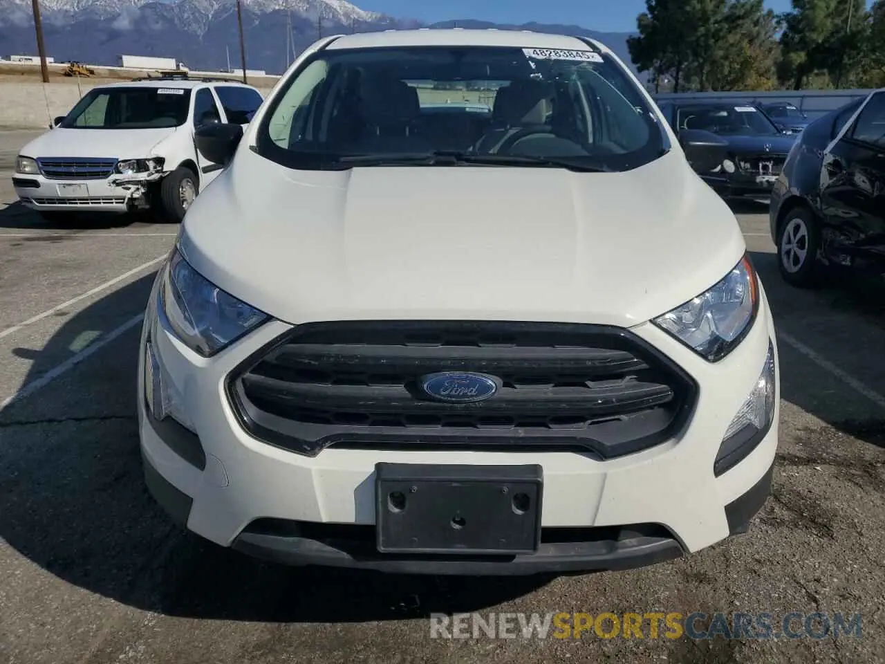 5 Photograph of a damaged car MAJ3S2FE1MC418048 FORD ECOSPORT 2021