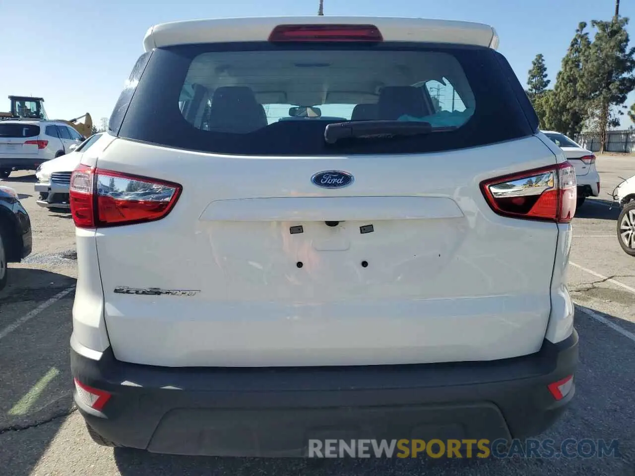 6 Photograph of a damaged car MAJ3S2FE1MC418048 FORD ECOSPORT 2021
