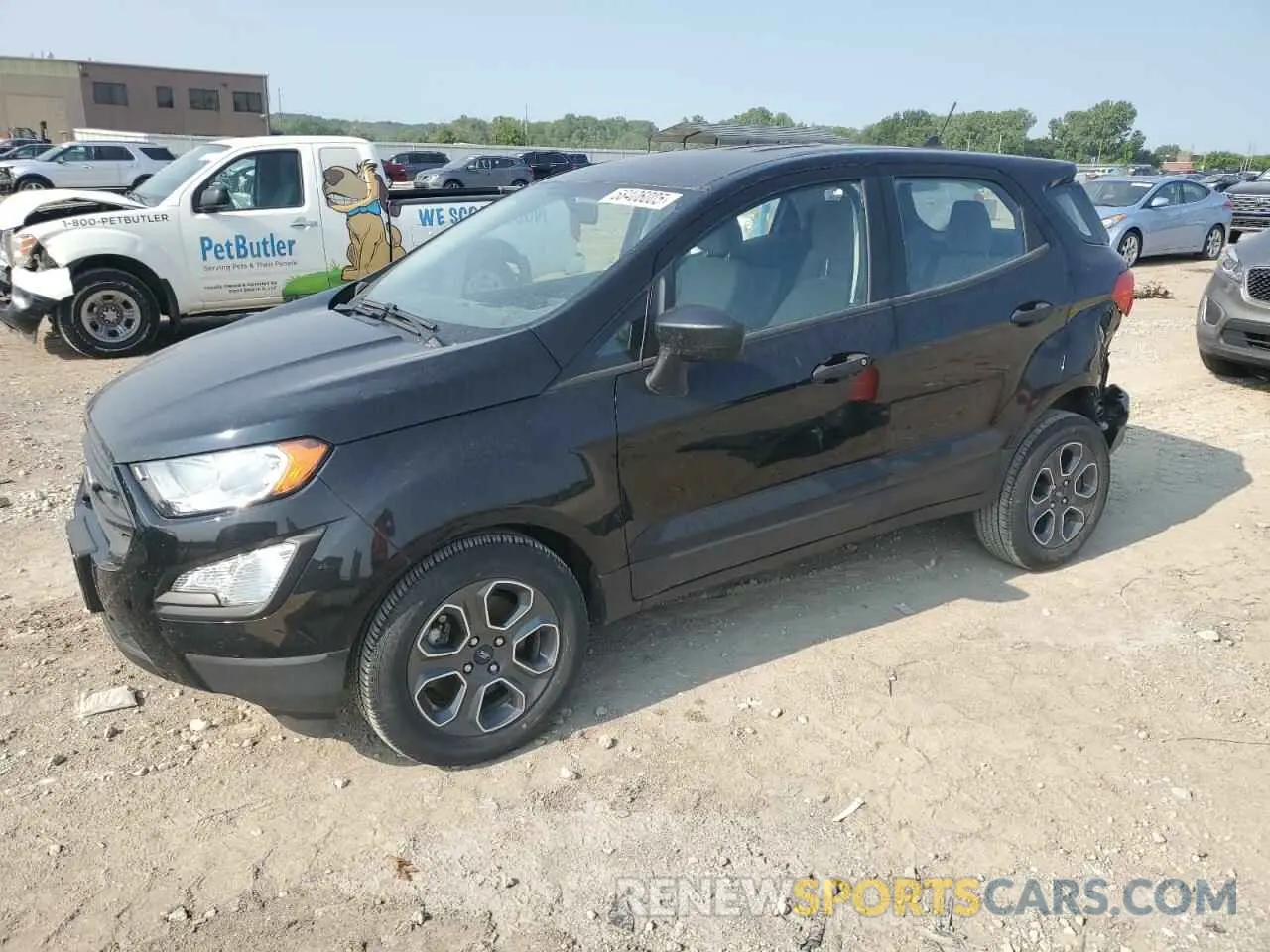 1 Photograph of a damaged car MAJ3S2FE1MC422889 FORD ECOSPORT 2021