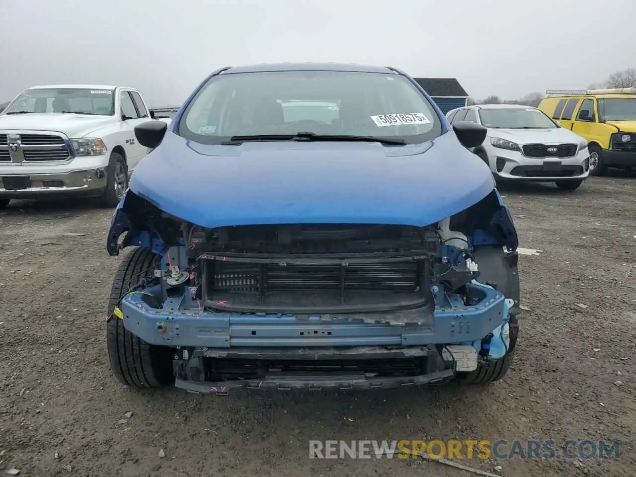 5 Photograph of a damaged car MAJ3S2FE1MC425212 FORD ECOSPORT 2021