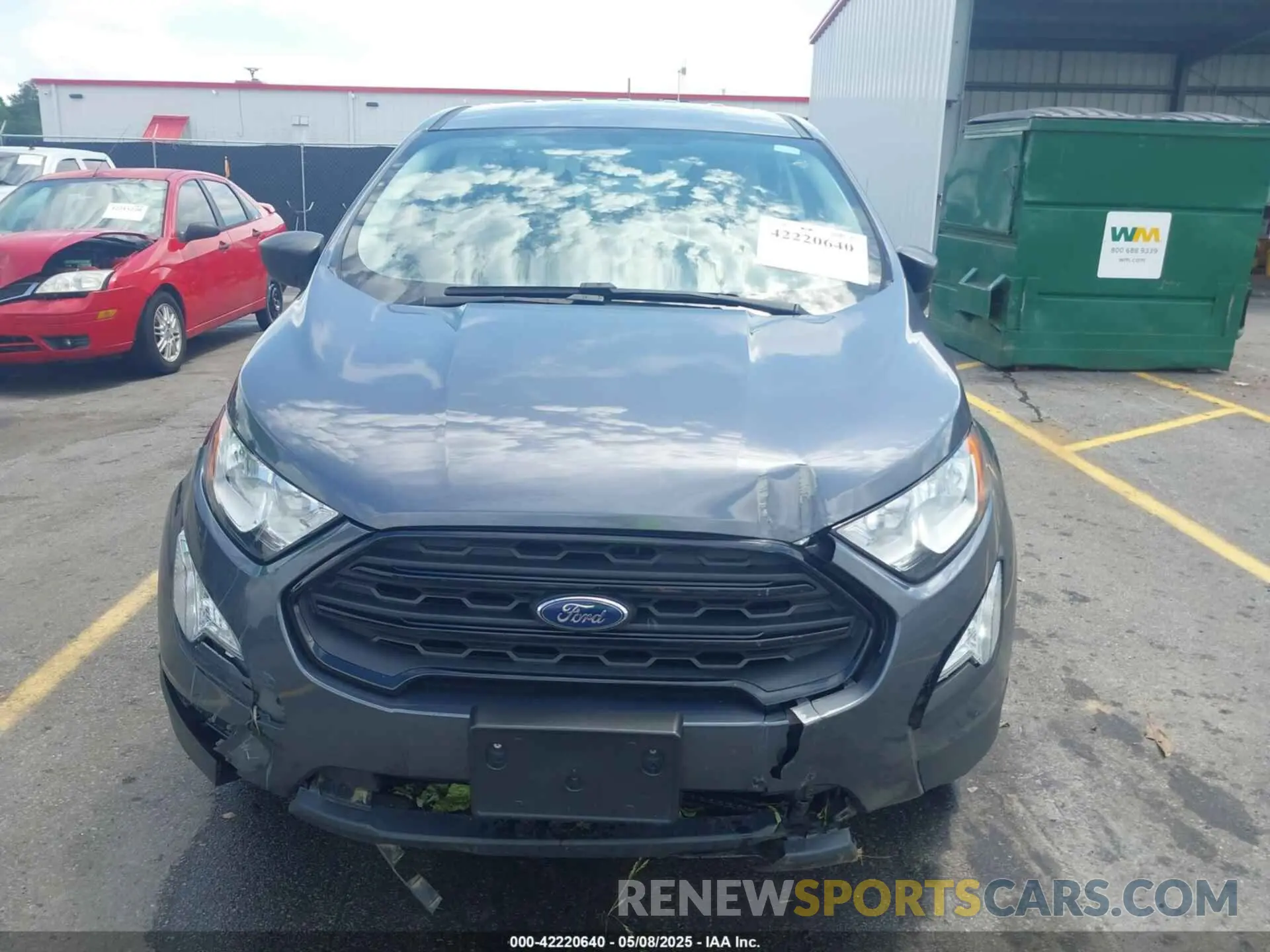 12 Photograph of a damaged car MAJ3S2FE1MC436047 FORD ECOSPORT 2021