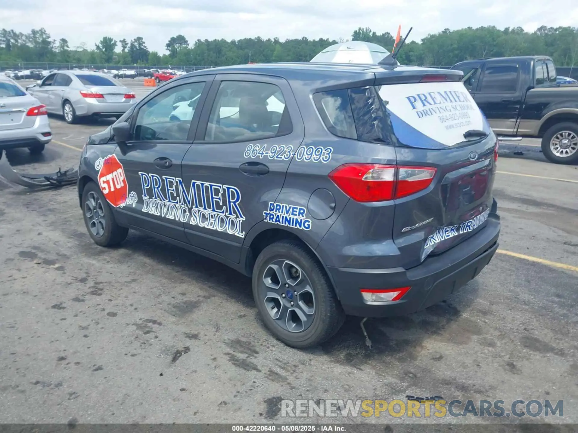 3 Photograph of a damaged car MAJ3S2FE1MC436047 FORD ECOSPORT 2021