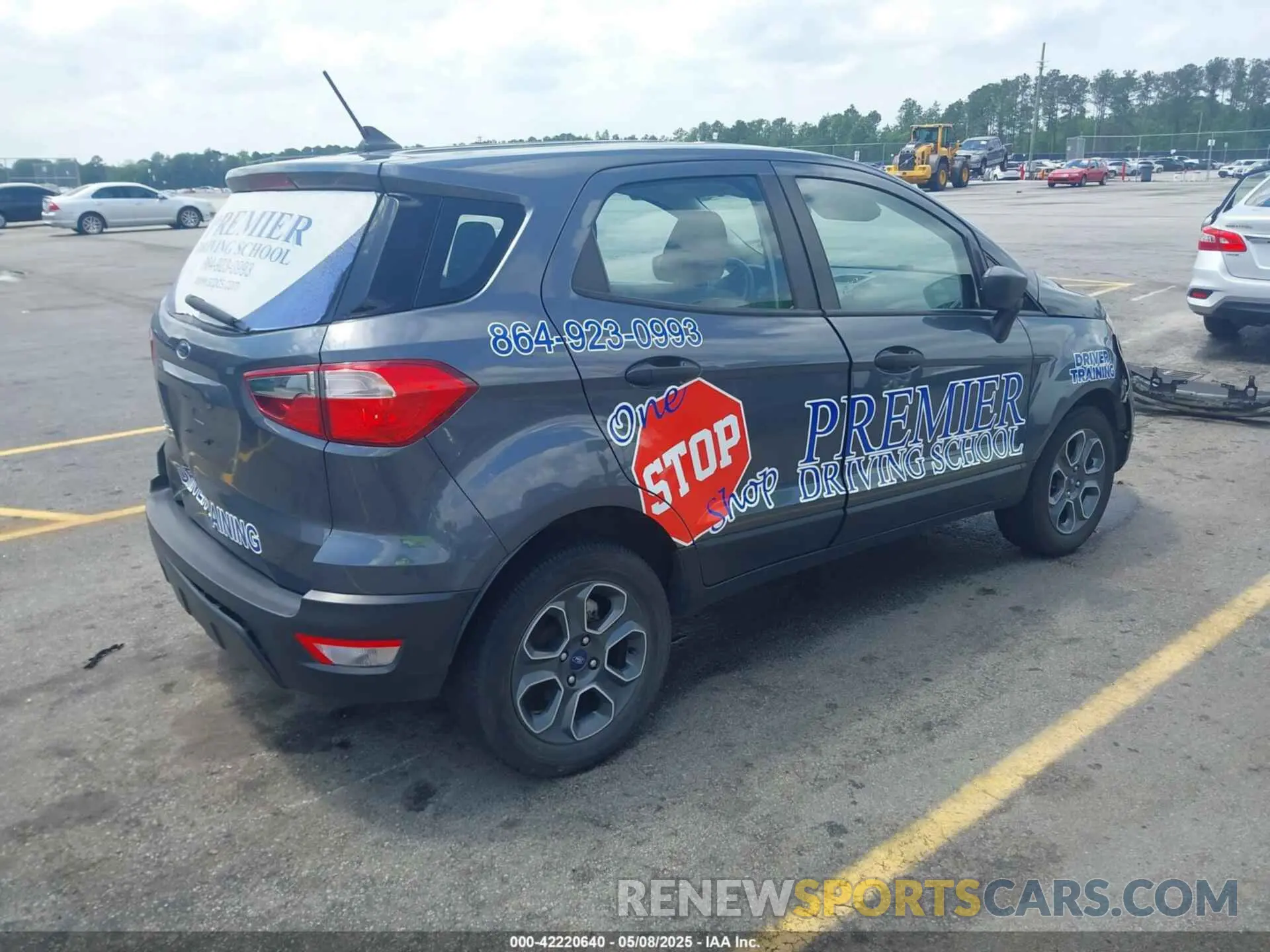4 Photograph of a damaged car MAJ3S2FE1MC436047 FORD ECOSPORT 2021
