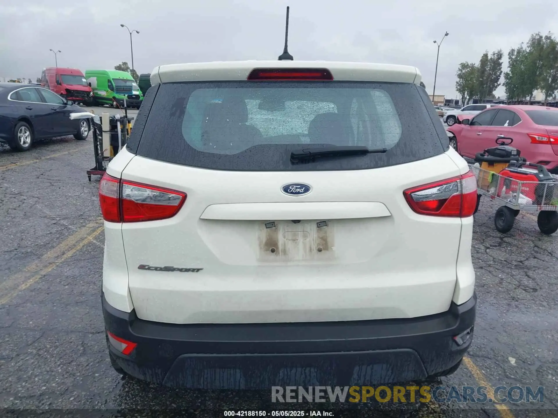 16 Photograph of a damaged car MAJ3S2FE2MC435361 FORD ECOSPORT 2021