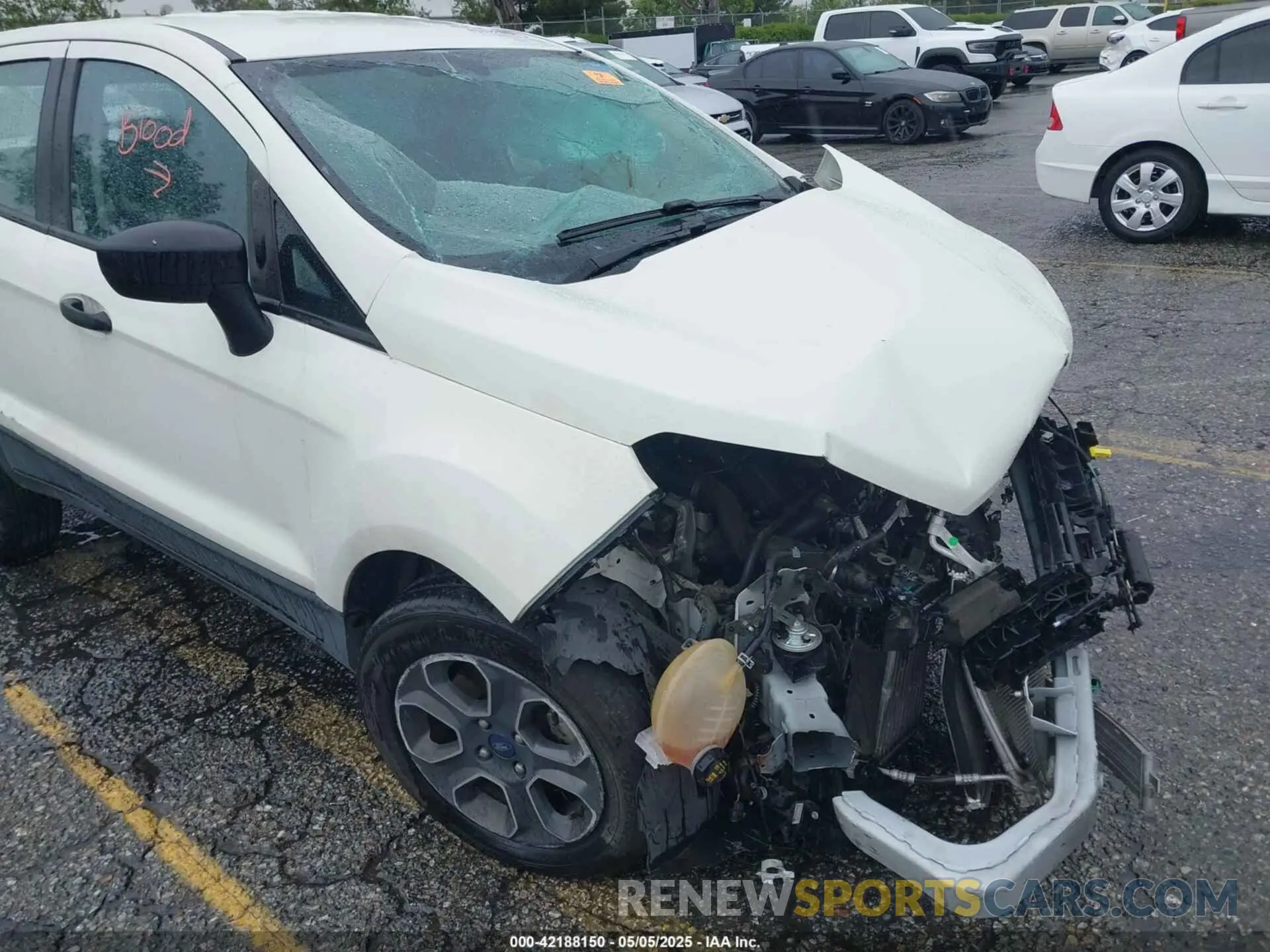 17 Photograph of a damaged car MAJ3S2FE2MC435361 FORD ECOSPORT 2021