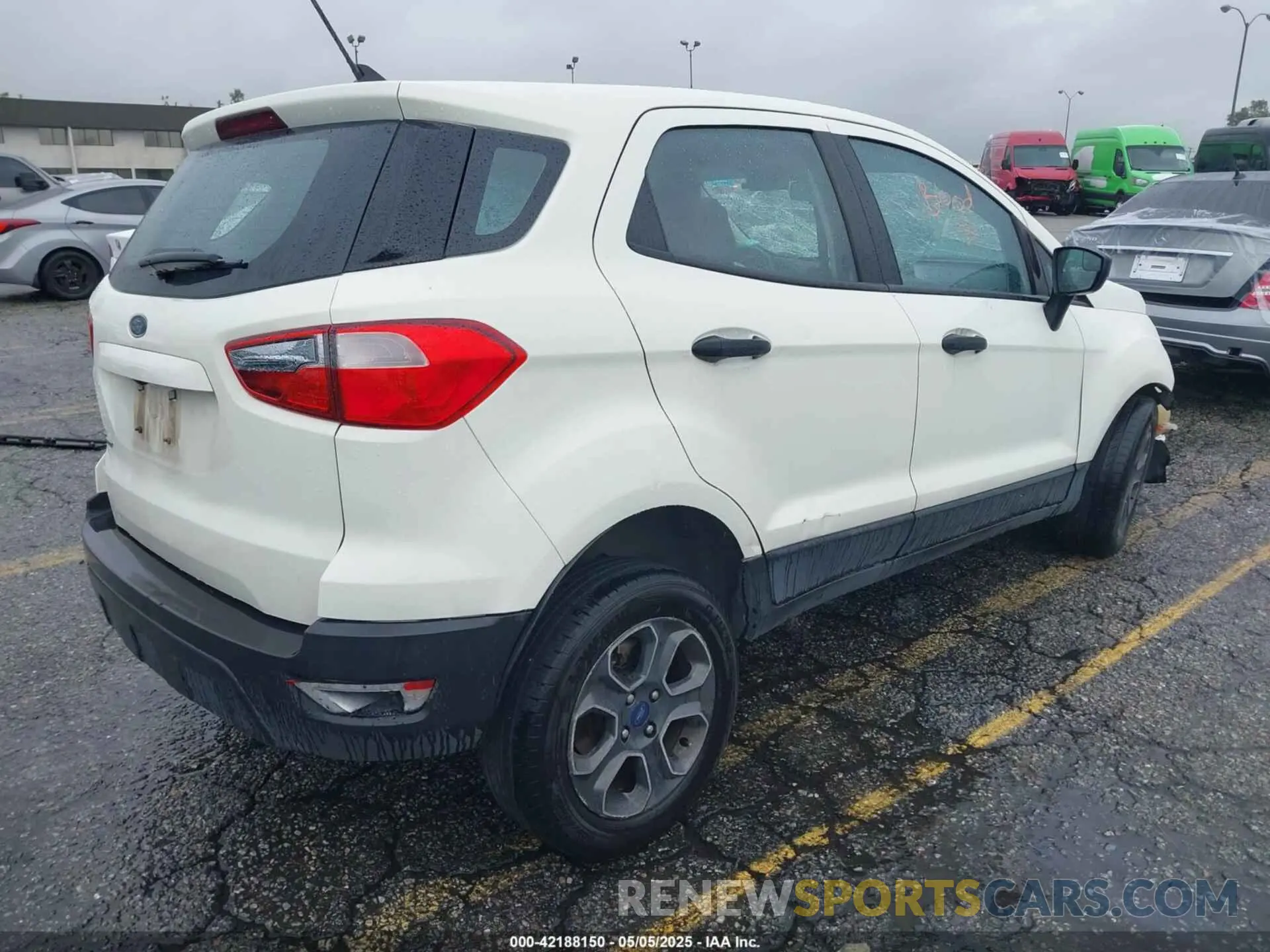 4 Photograph of a damaged car MAJ3S2FE2MC435361 FORD ECOSPORT 2021