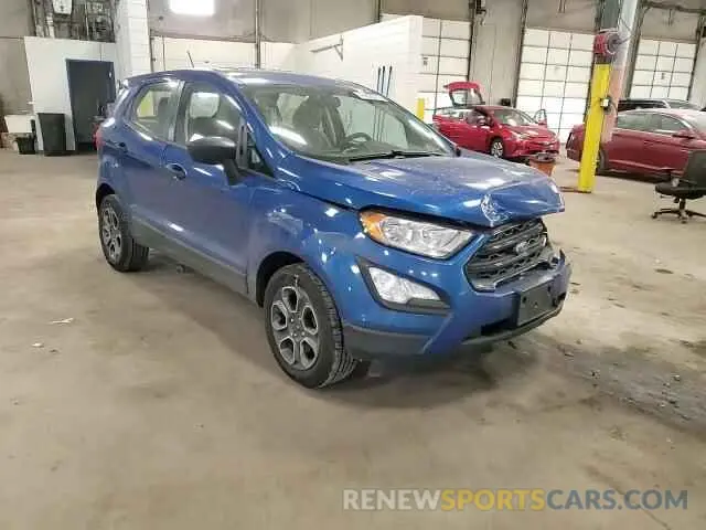 12 Photograph of a damaged car MAJ3S2FE2MC452130 FORD ECOSPORT 2021