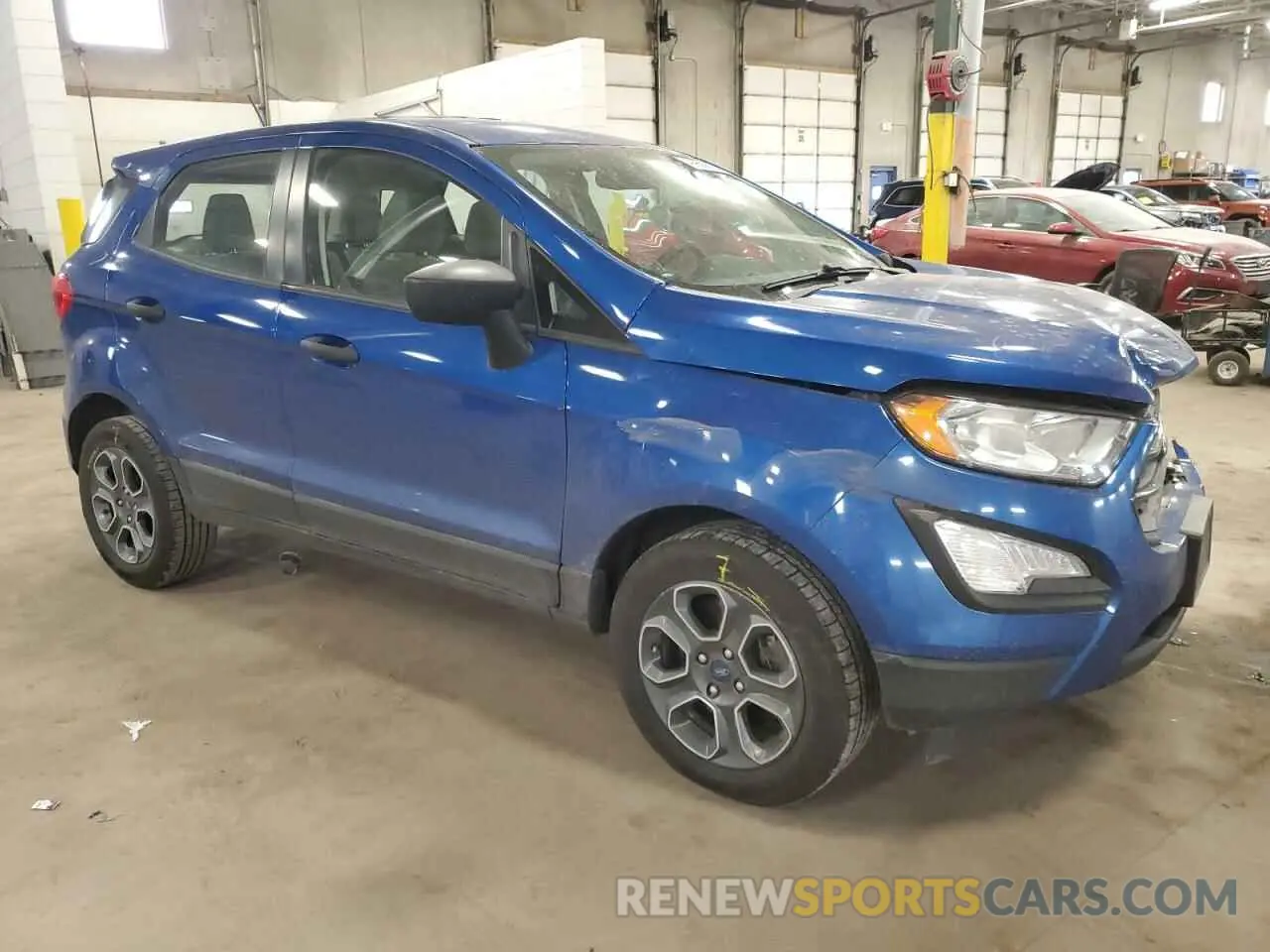 4 Photograph of a damaged car MAJ3S2FE2MC452130 FORD ECOSPORT 2021