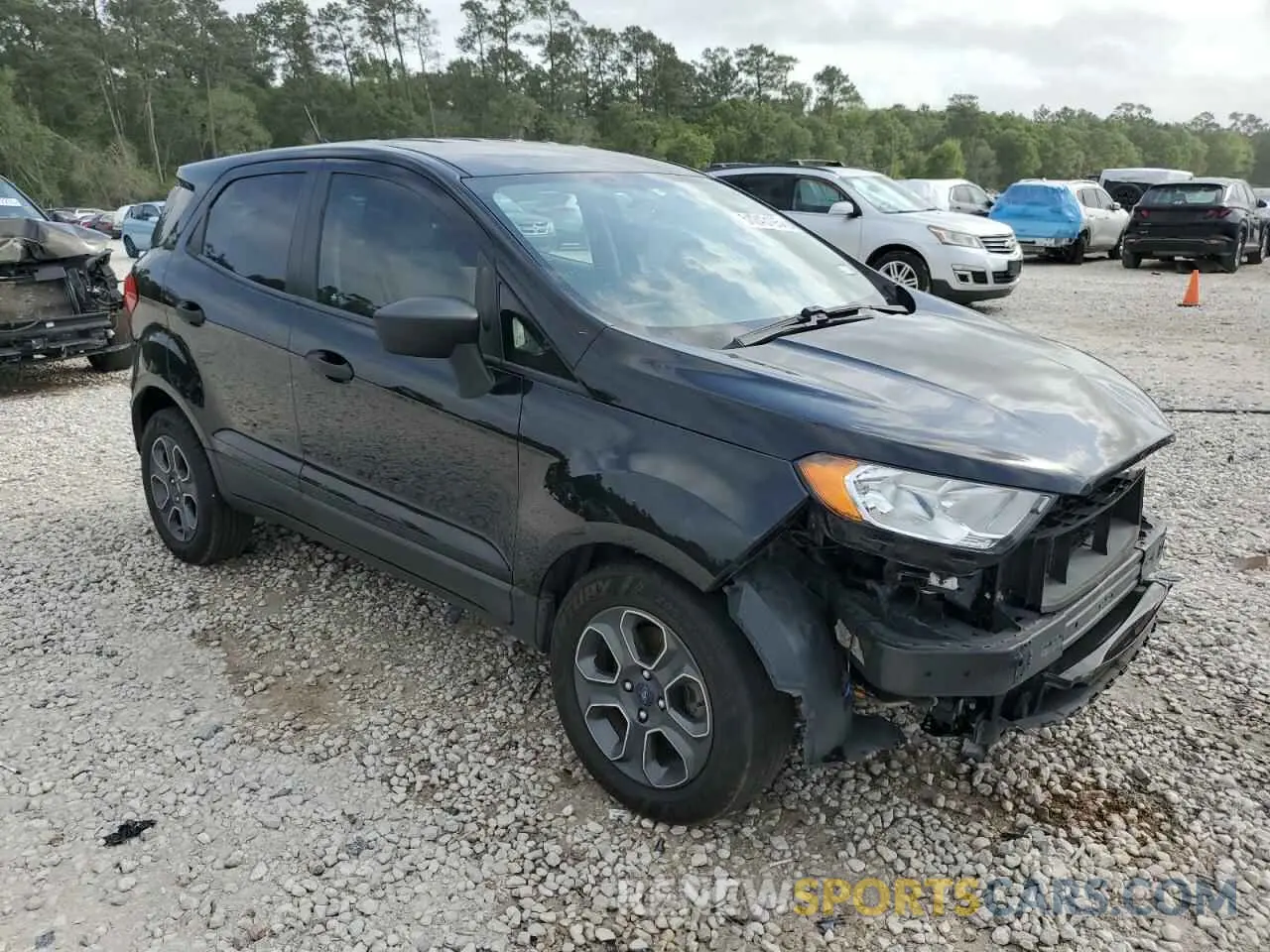 4 Photograph of a damaged car MAJ3S2FE4MC409392 FORD ECOSPORT 2021
