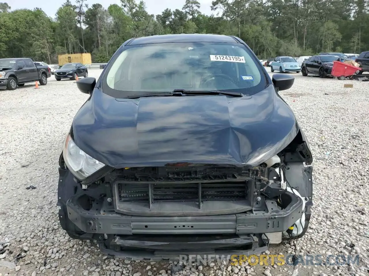 5 Photograph of a damaged car MAJ3S2FE4MC409392 FORD ECOSPORT 2021